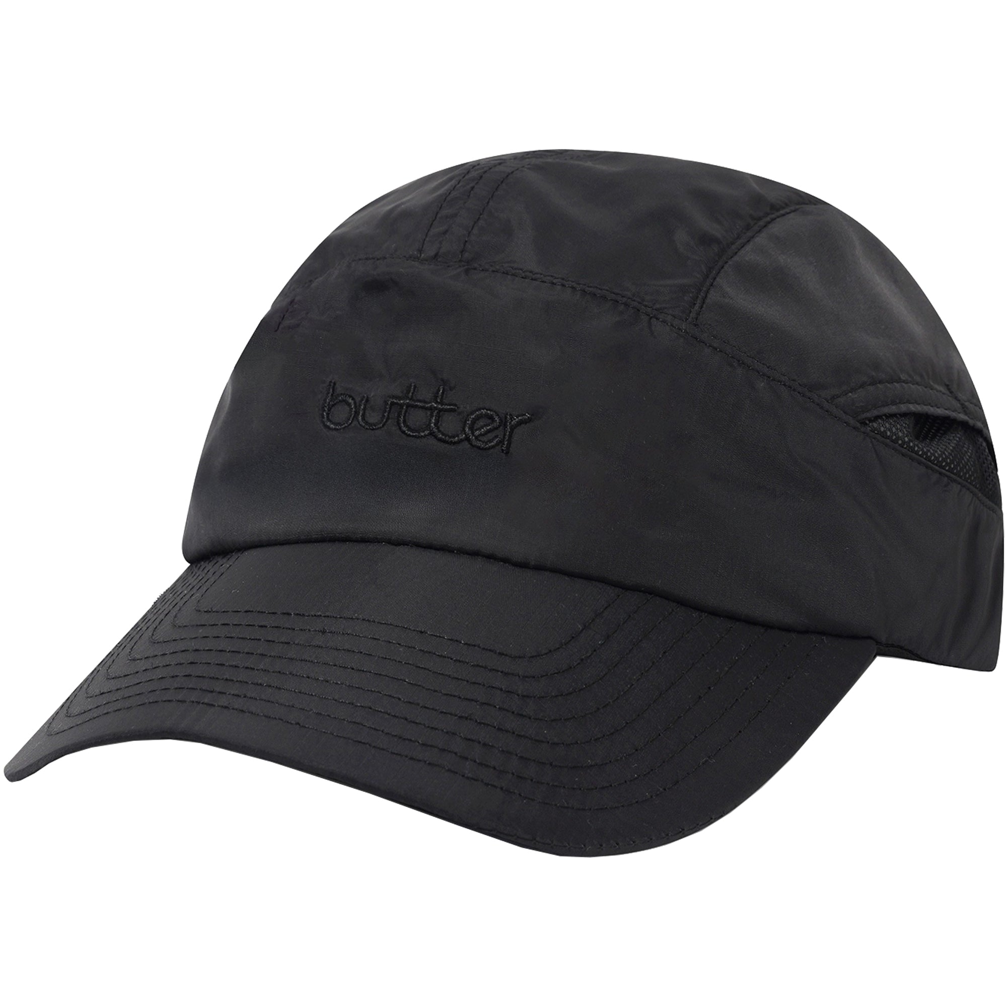 Butter Goods Trail Cap Black