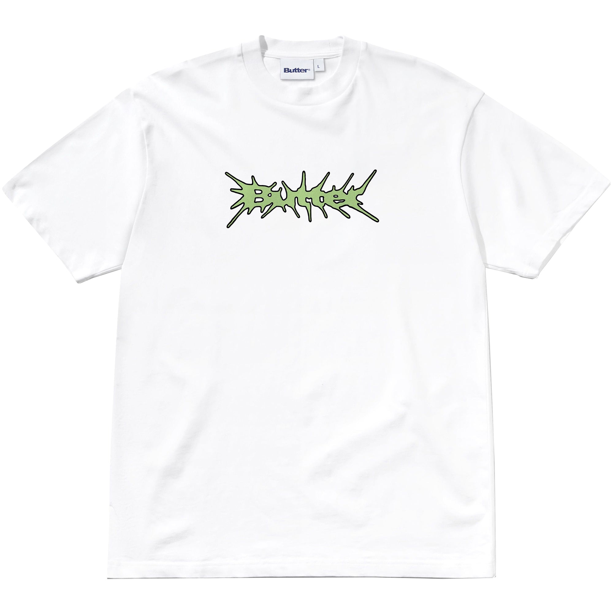 Butter Goods Nail Logo Tee White