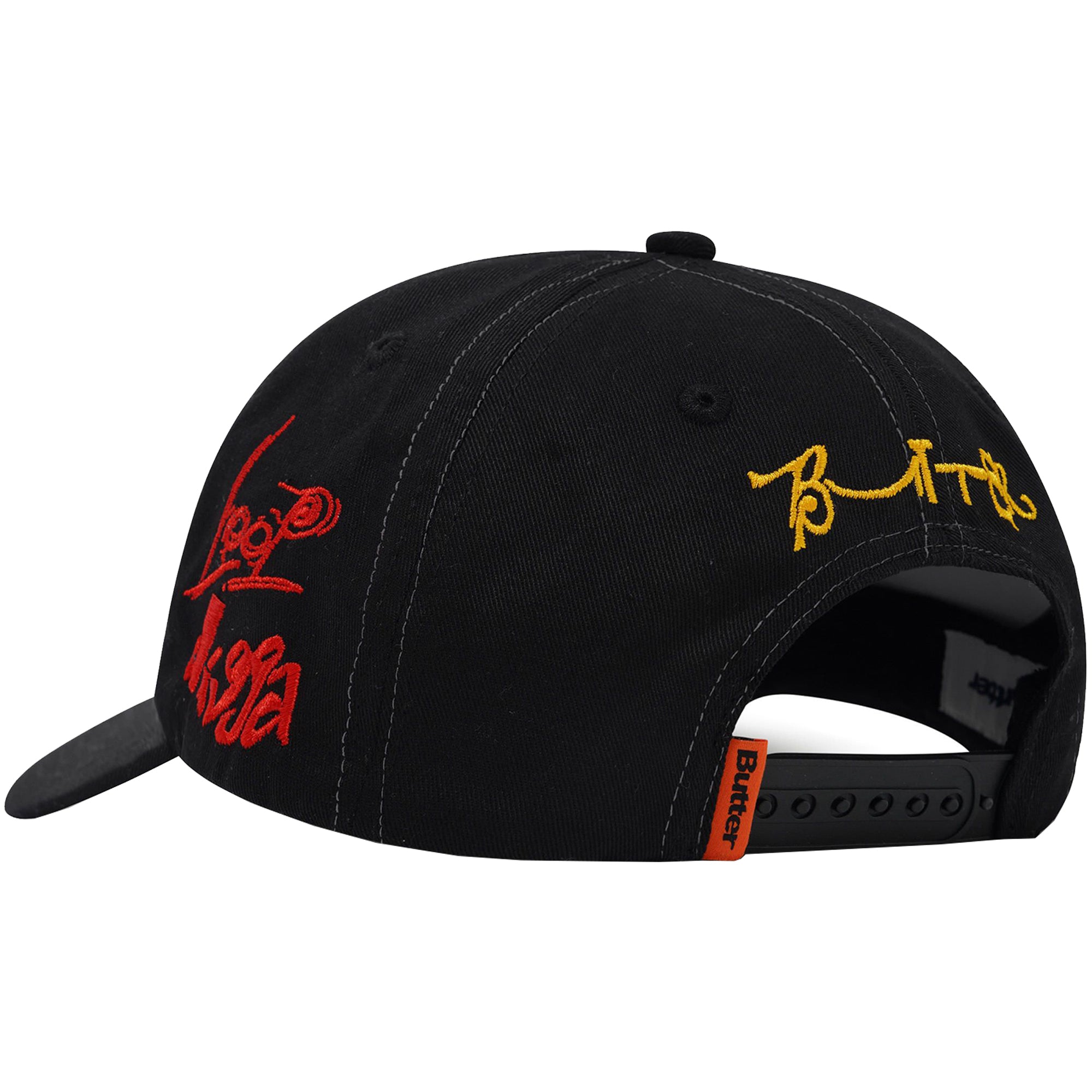 Butter Goods x Madlib Alias 6 Panel Cap Black