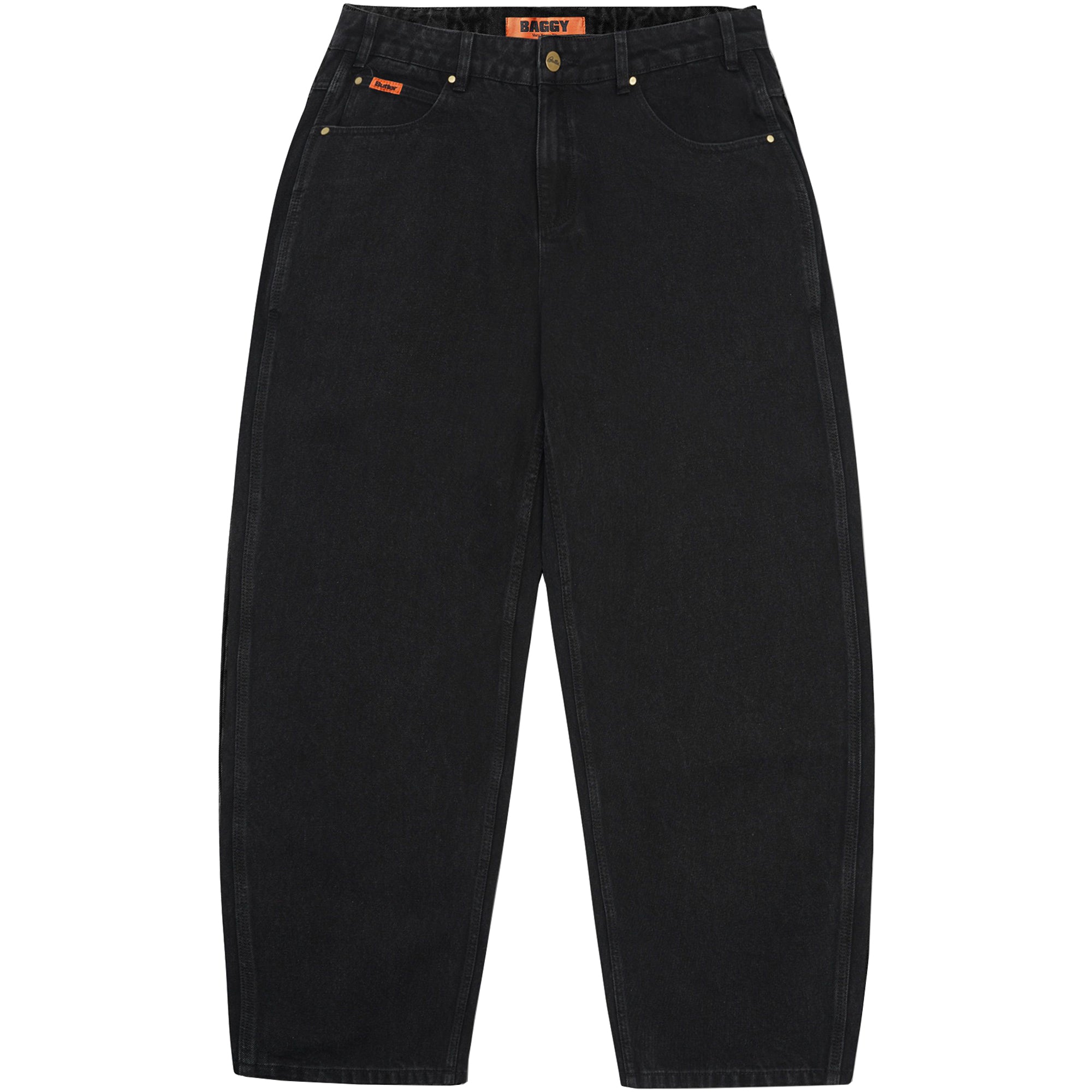Butter Goods Baggy Denim Jeans Flat Black
