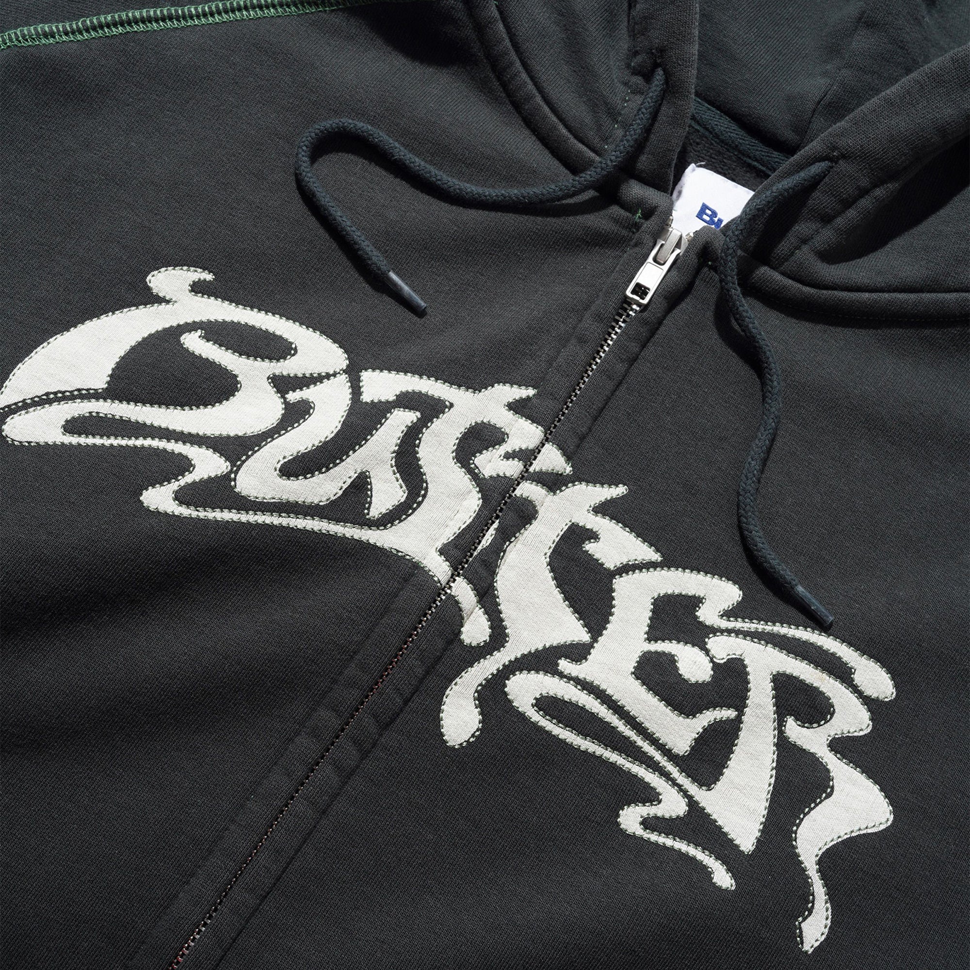 Butter Goods Drummer Zip-Thru Hood Washed Black