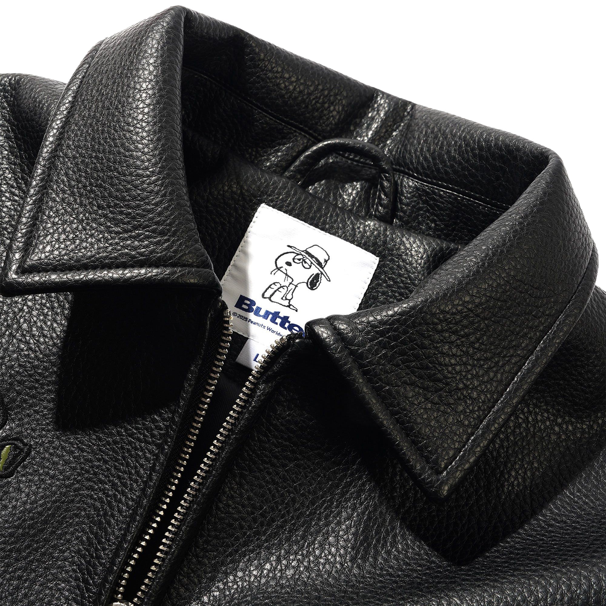 Butter Goods x Peanuts Guard Dog Jacket Black
