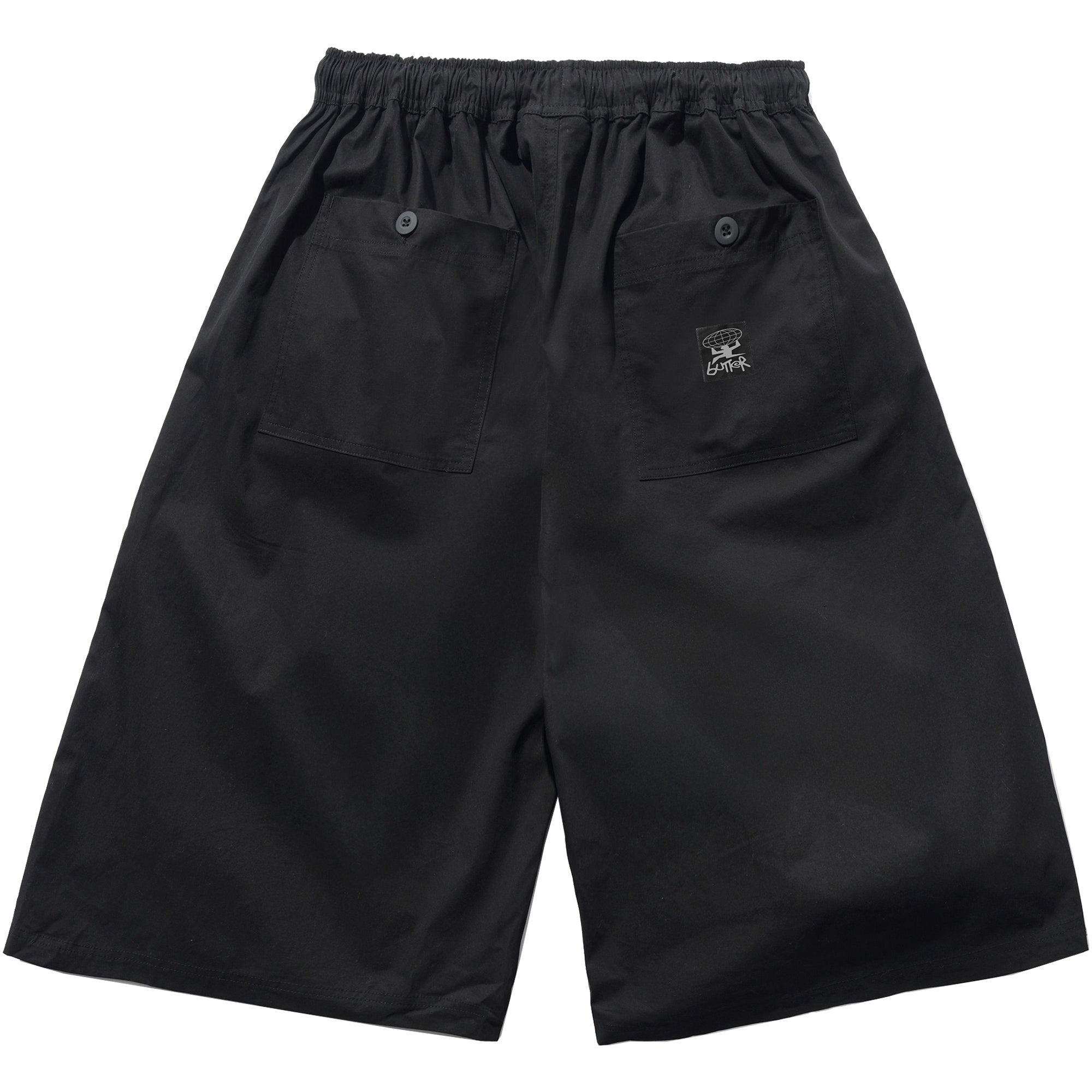 Butter Goods Loose Shorts Black