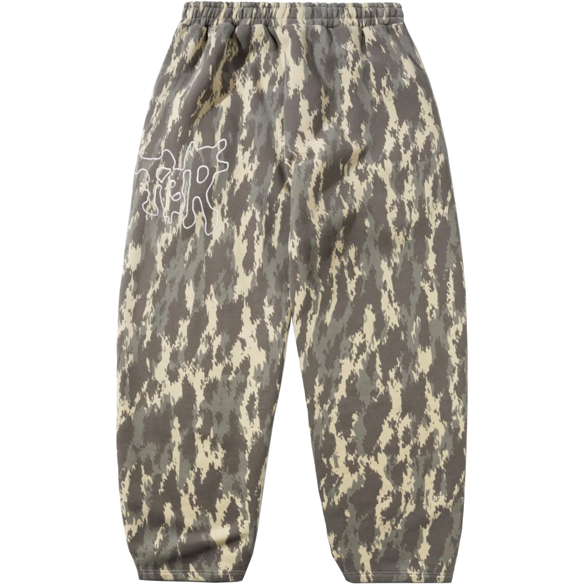 Butter Goods Blotch Fleece Pants Washed Camo