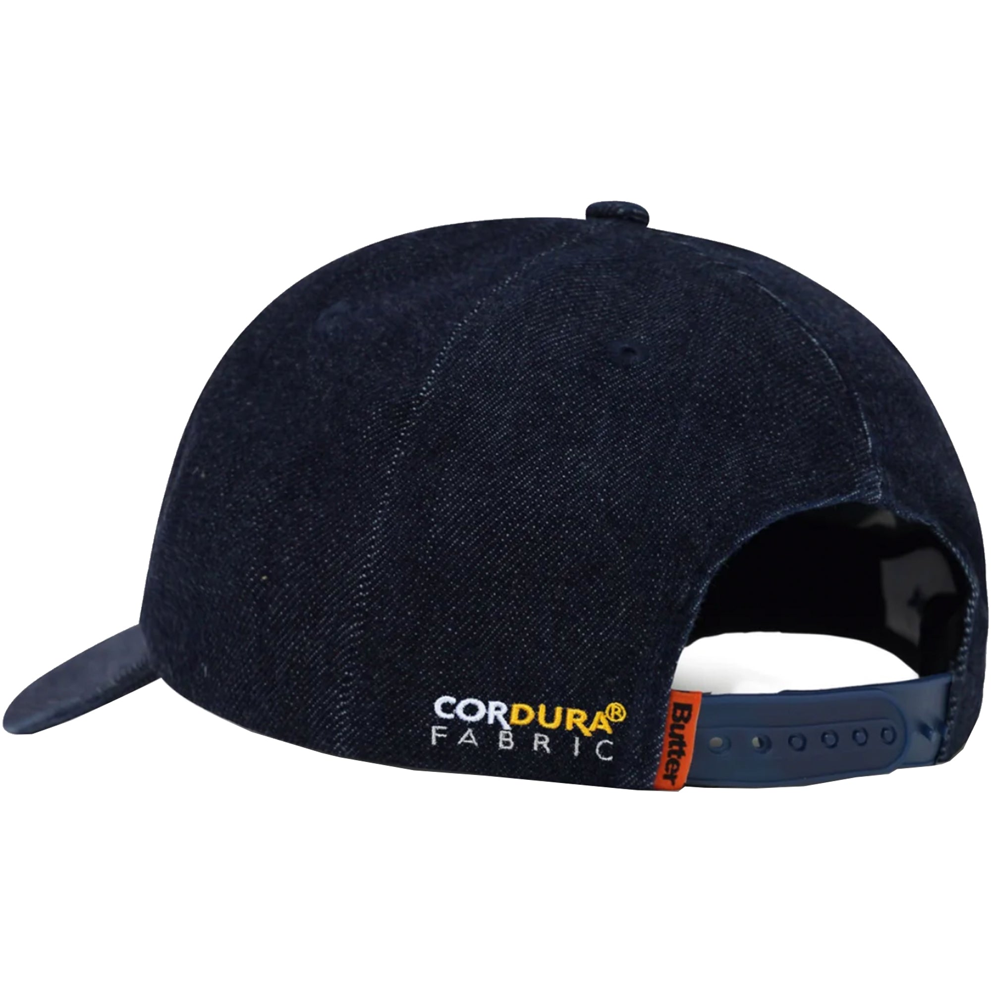 Butter Goods Jive 6 Panel Cap Rinsed Indigo