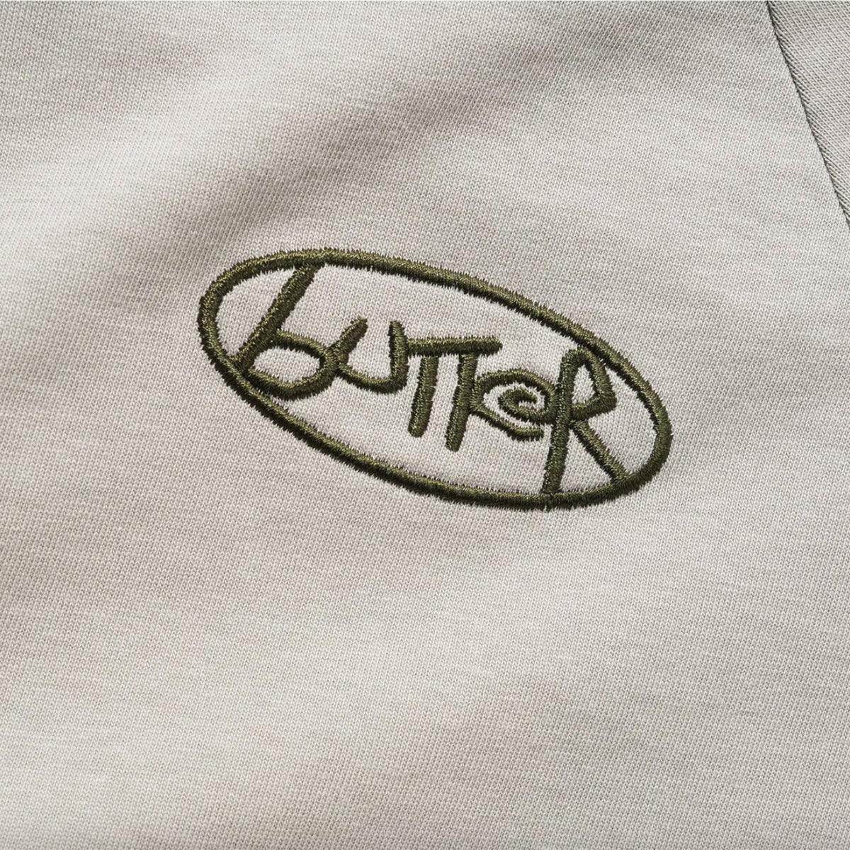 Butter Goods Abseil Panel Tee Cement/Moss