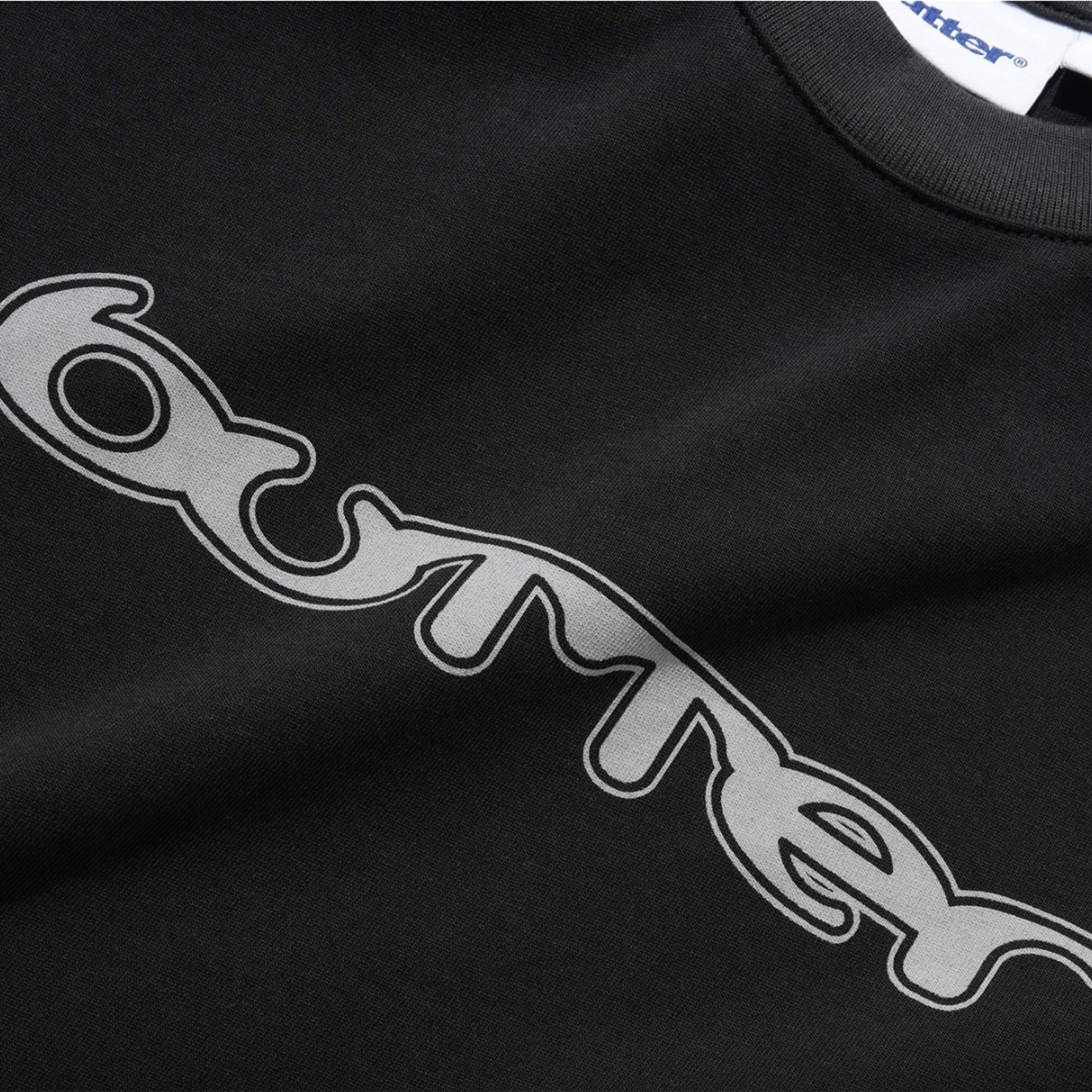 Butter Goods Witness Raglan Tee Black/Dark Grey