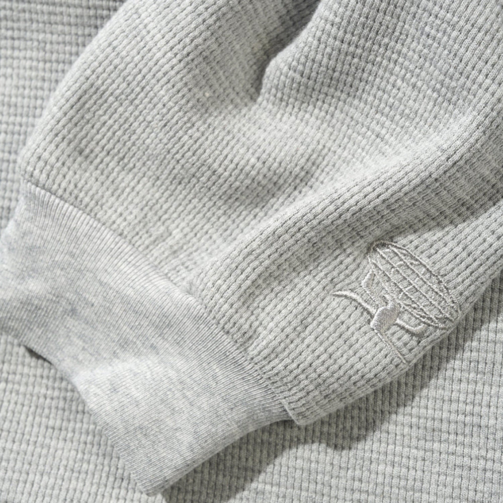 Butter Goods Basic Waffle Longsleeve Tee Ash