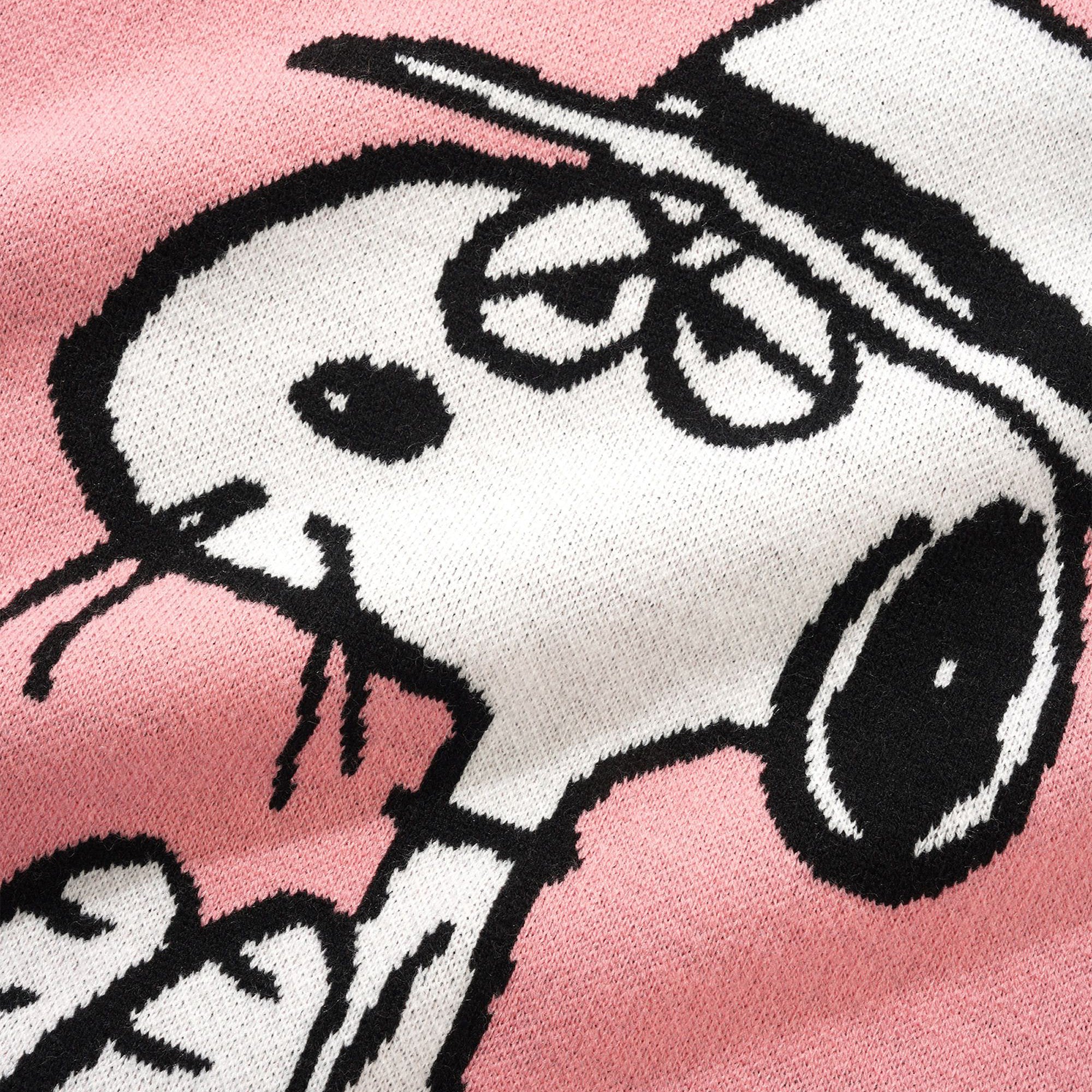 Butter Goods x Peanuts Spike Knit Sweater Light Pink
