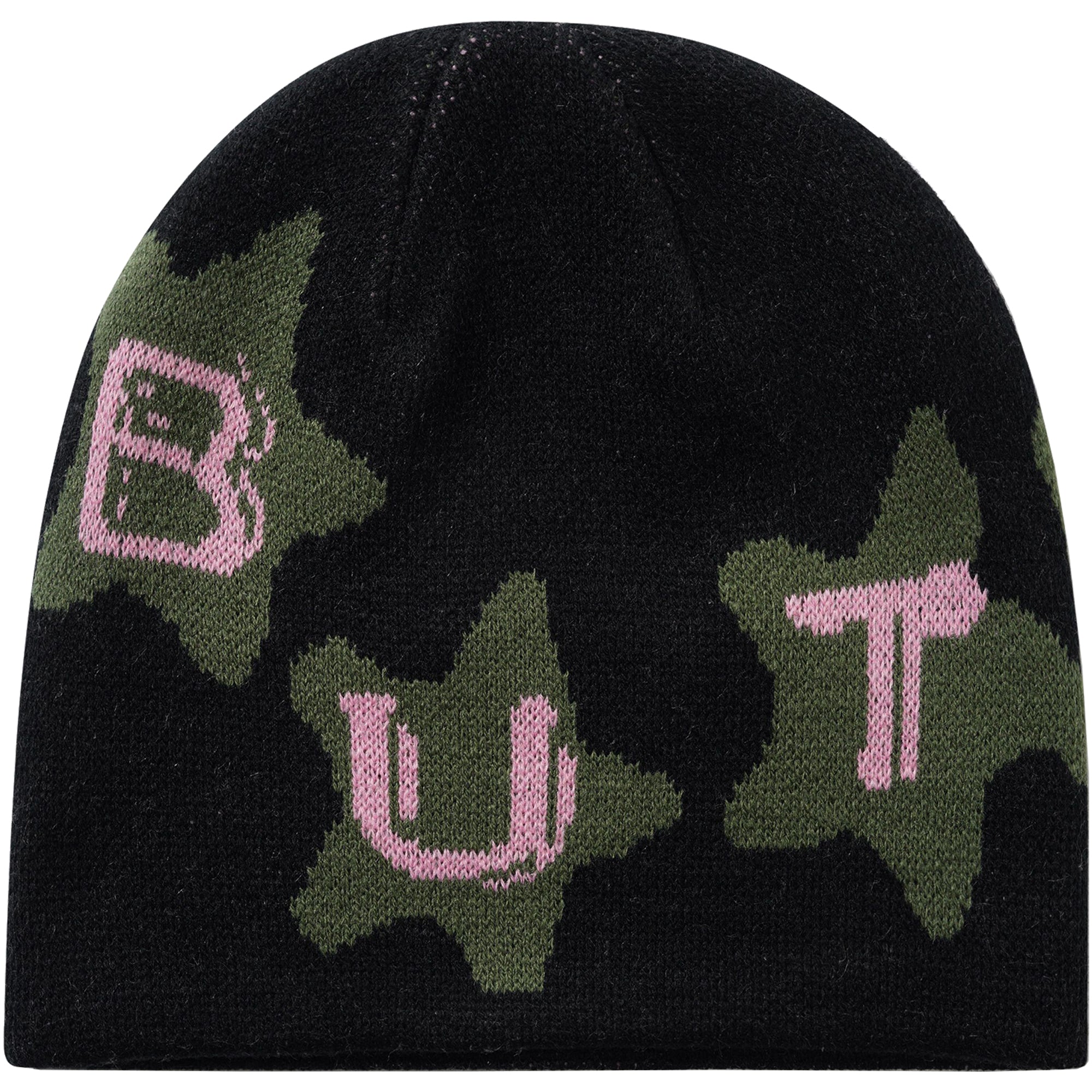 Butter Goods Stars Skully Beanie Black