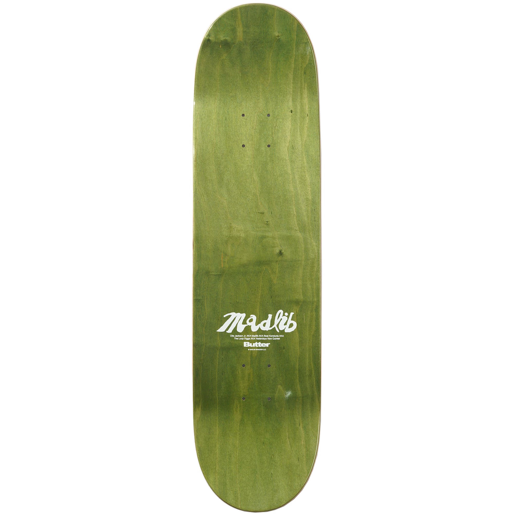Butter Goods x Madlib Bomb Shelter Skateboard Deck 8.25"