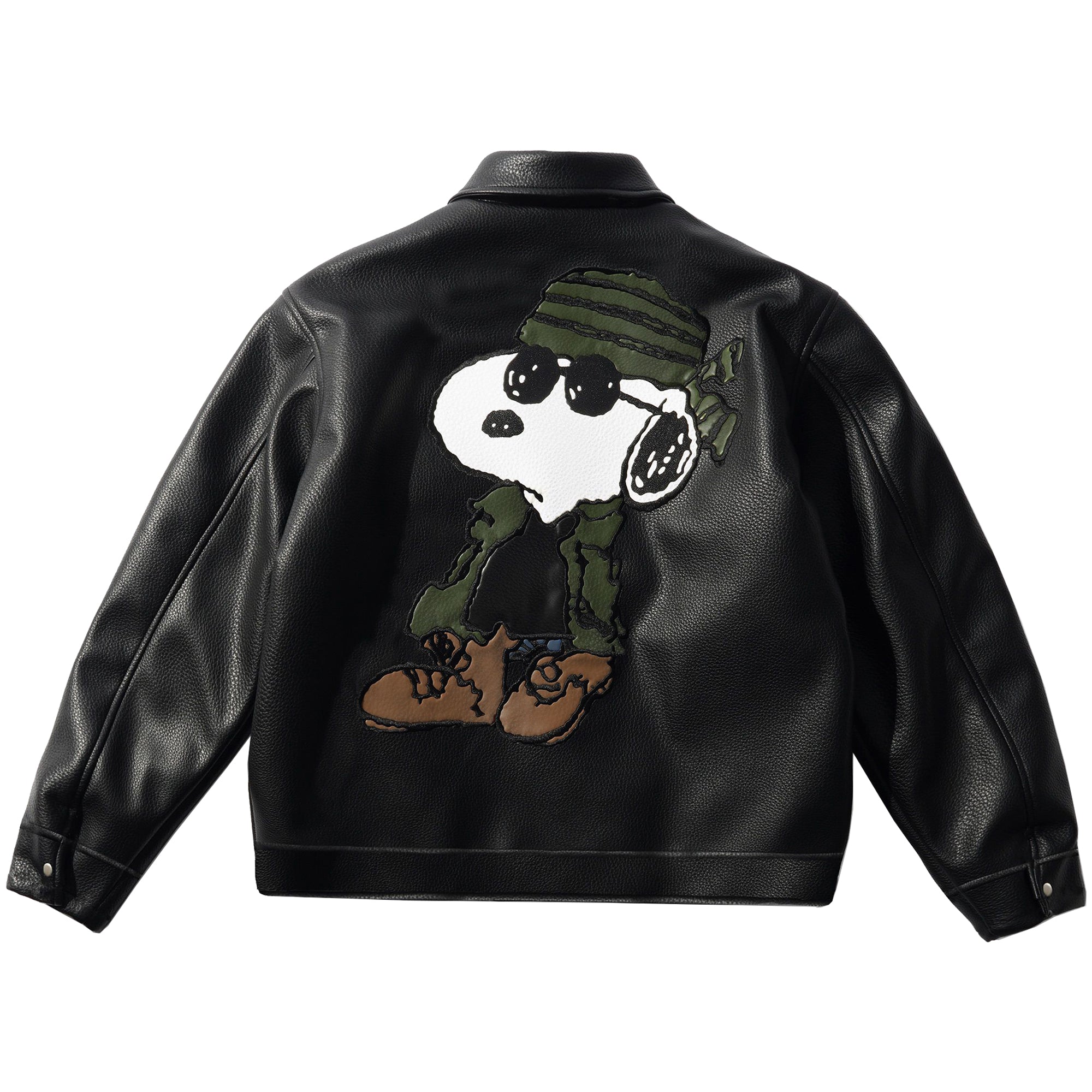 Butter Goods x Peanuts Guard Dog Jacket Black