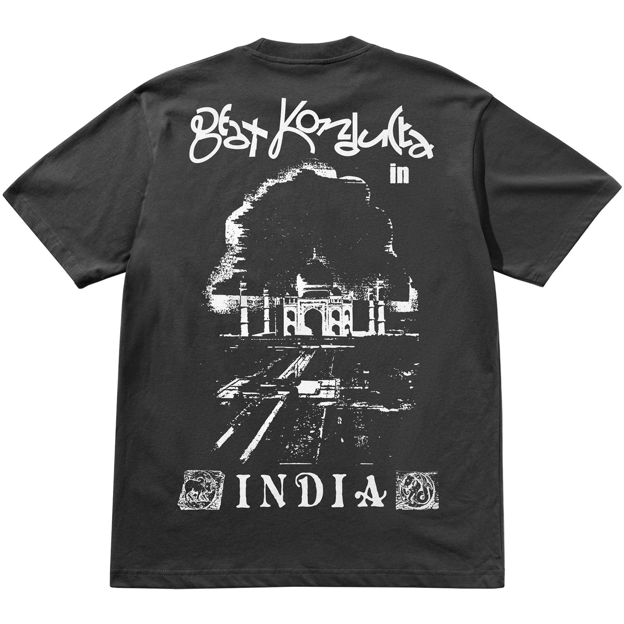Butter Goods x Madlib India Tee Washed Black