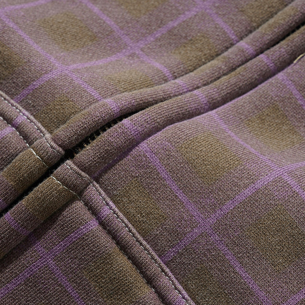 Butter Goods Eruption Zip-Thru Hood Plaid