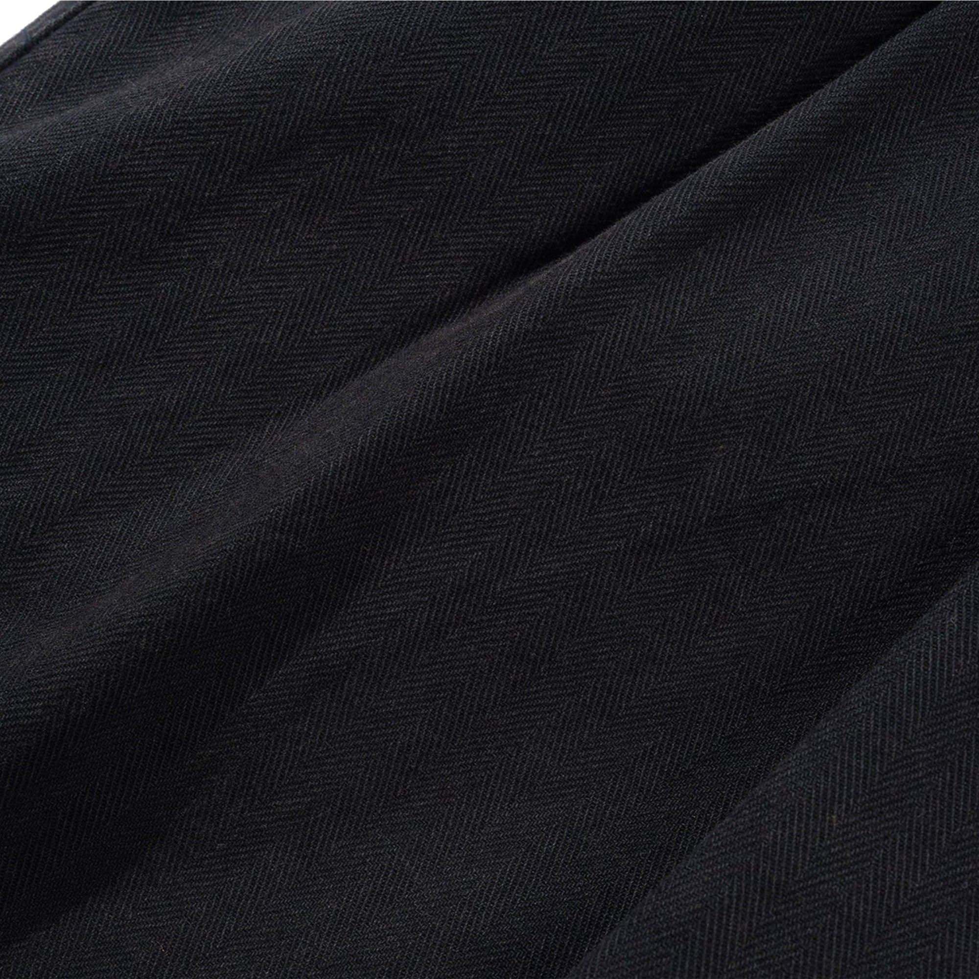 Butter Goods Pleated Trousers Washed Black