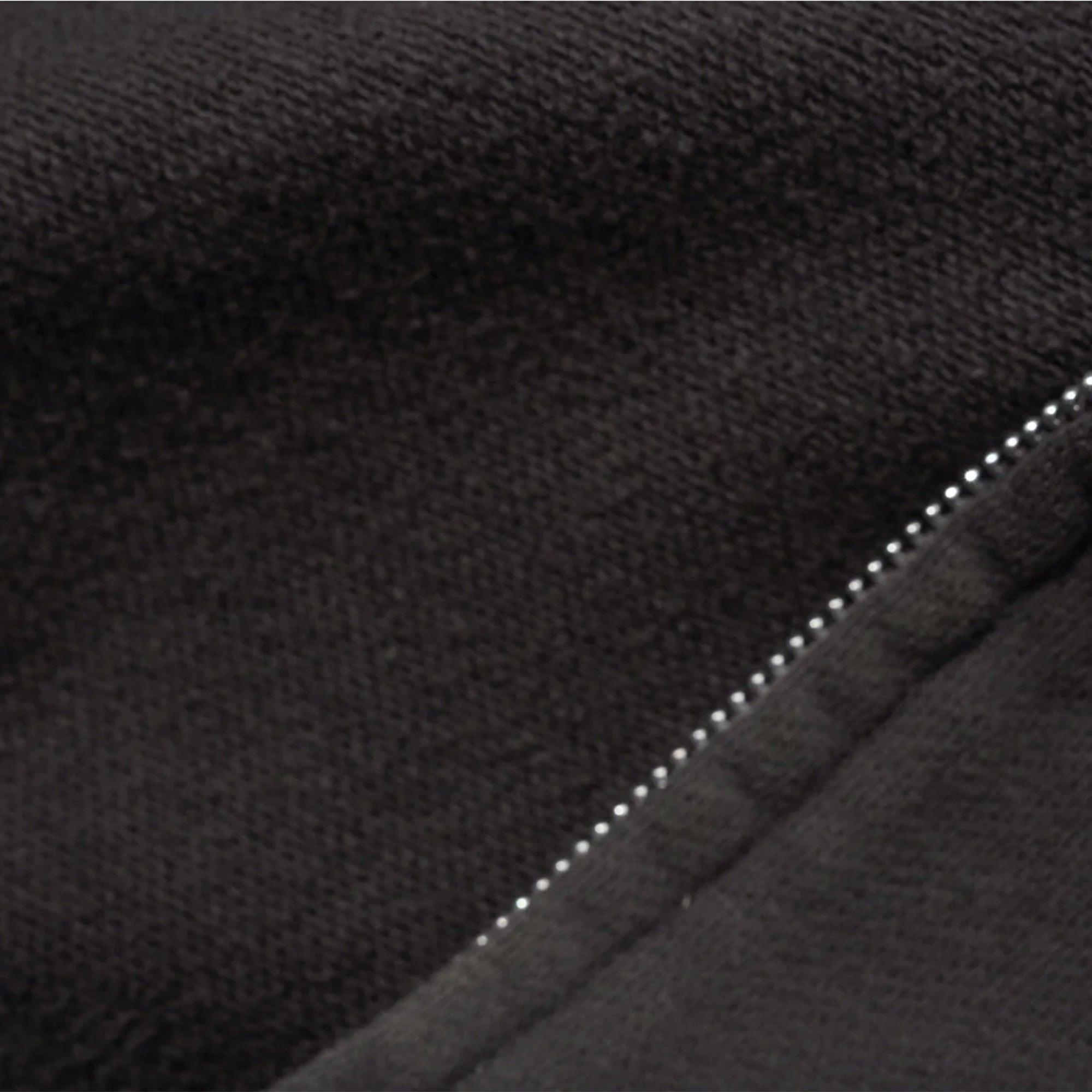 Butter Goods Stretch Zip-Thru Hood Washed Black