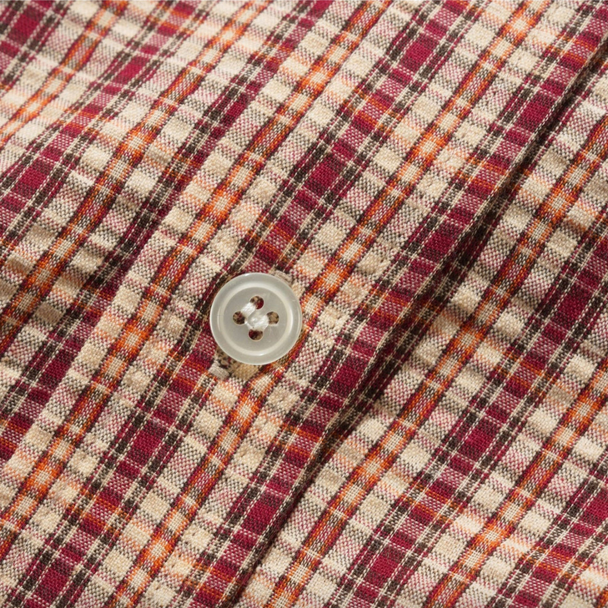 Butter Goods Equipment Short Sleeve Shirt Red/Yellow