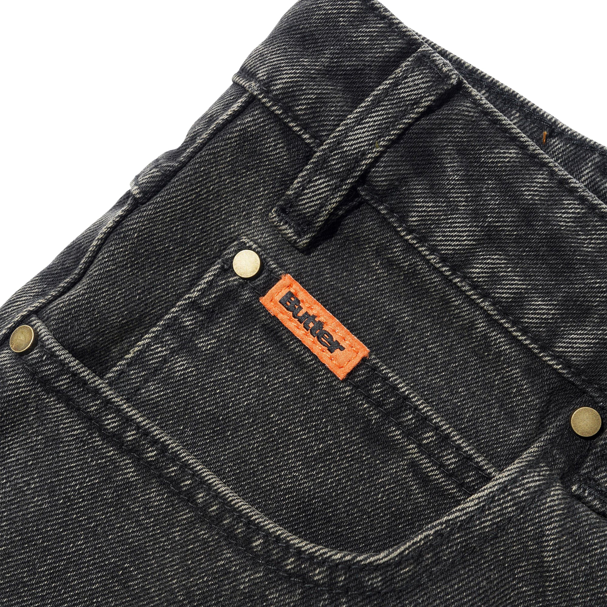 Butter Goods Baggy Denim Jeans Faded Black