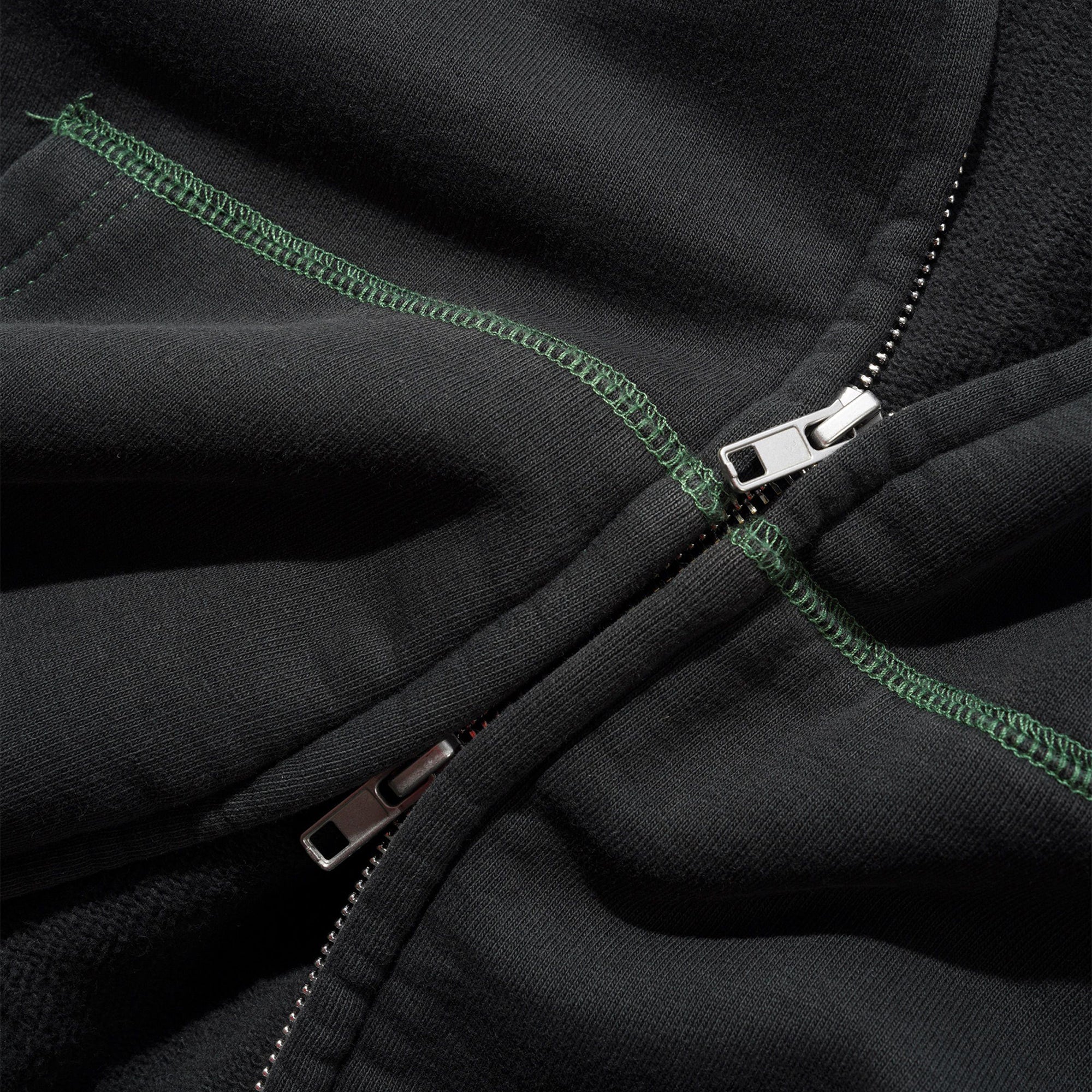 Butter Goods Drummer Zip-Thru Hood Washed Black
