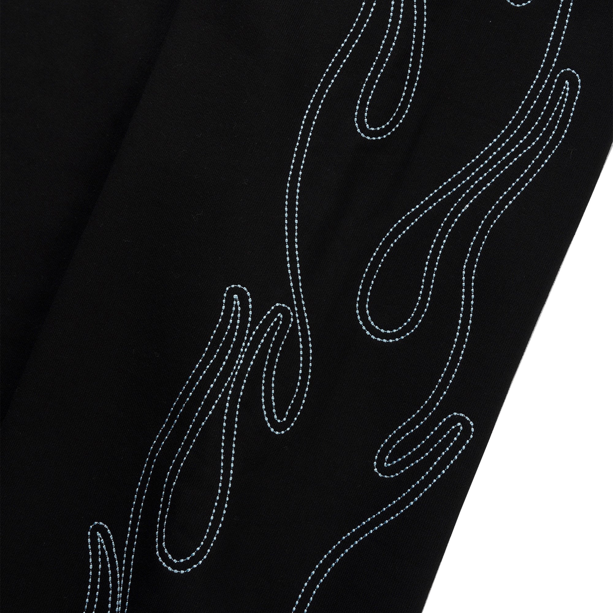 Butter Goods Flame Fleece Pants Black