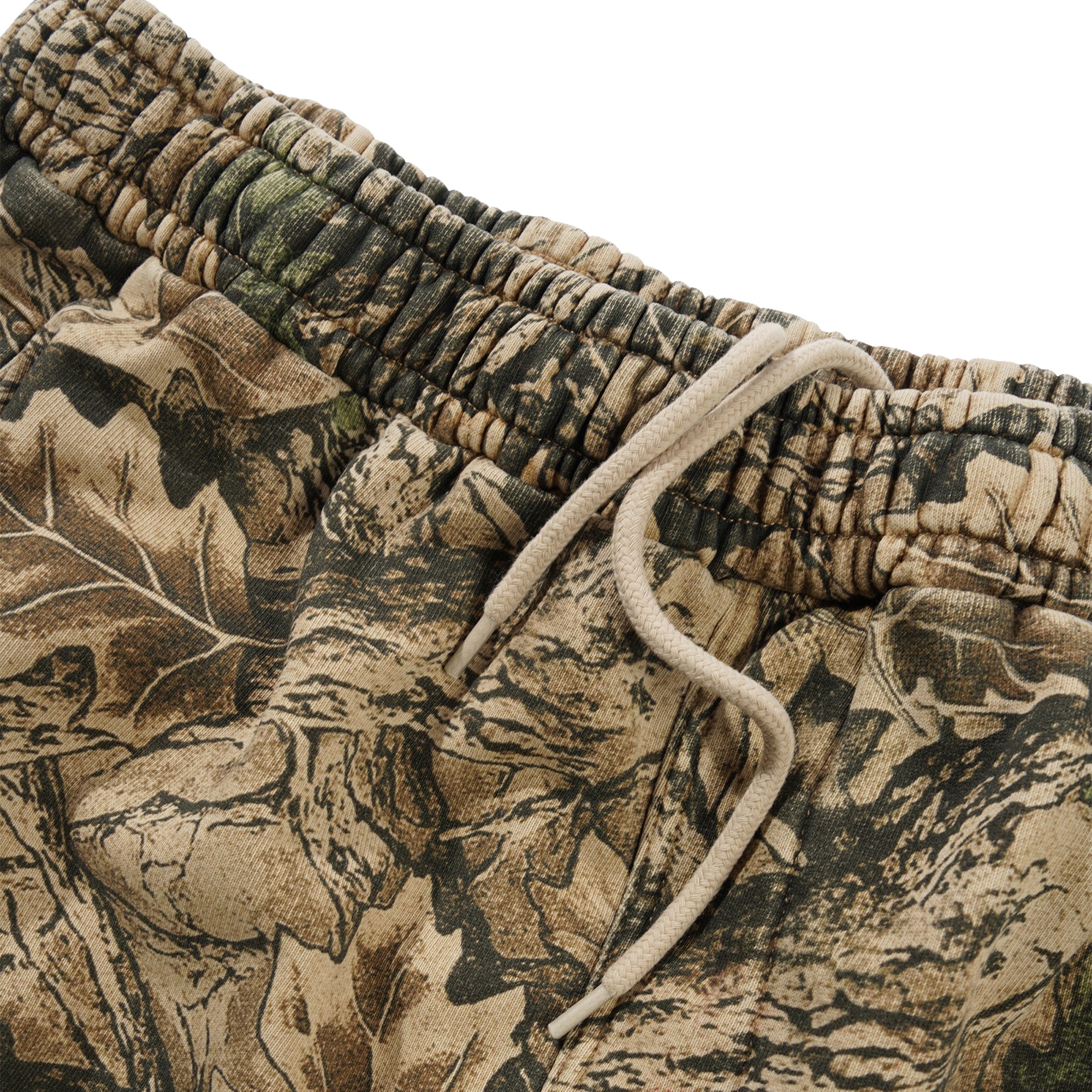 Butter Goods Fleece Shorts Forest Camo