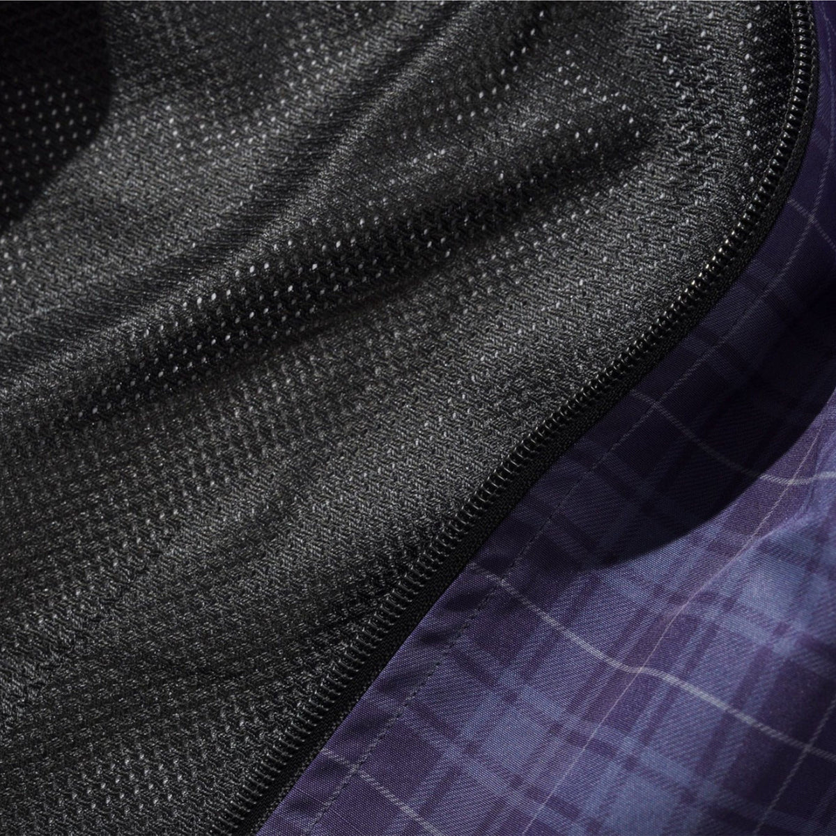 Butter Goods Plaid Nylon Jacket Navy