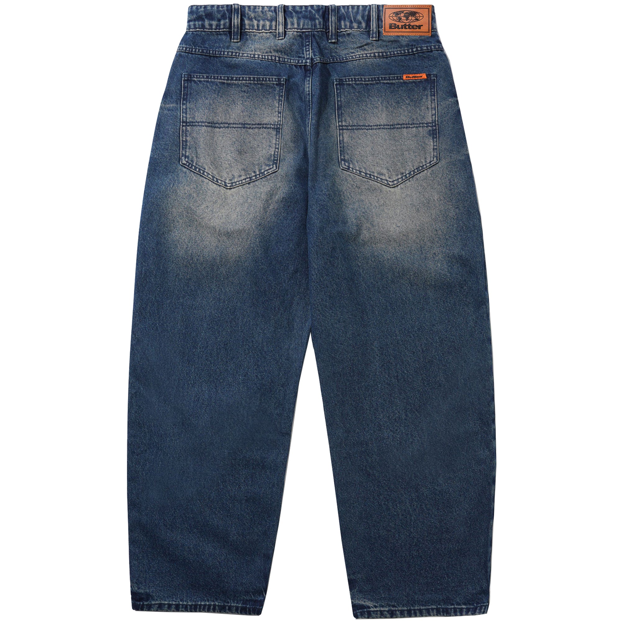 Butter Goods Baggy Denim Jeans Vintage Indigo Wash