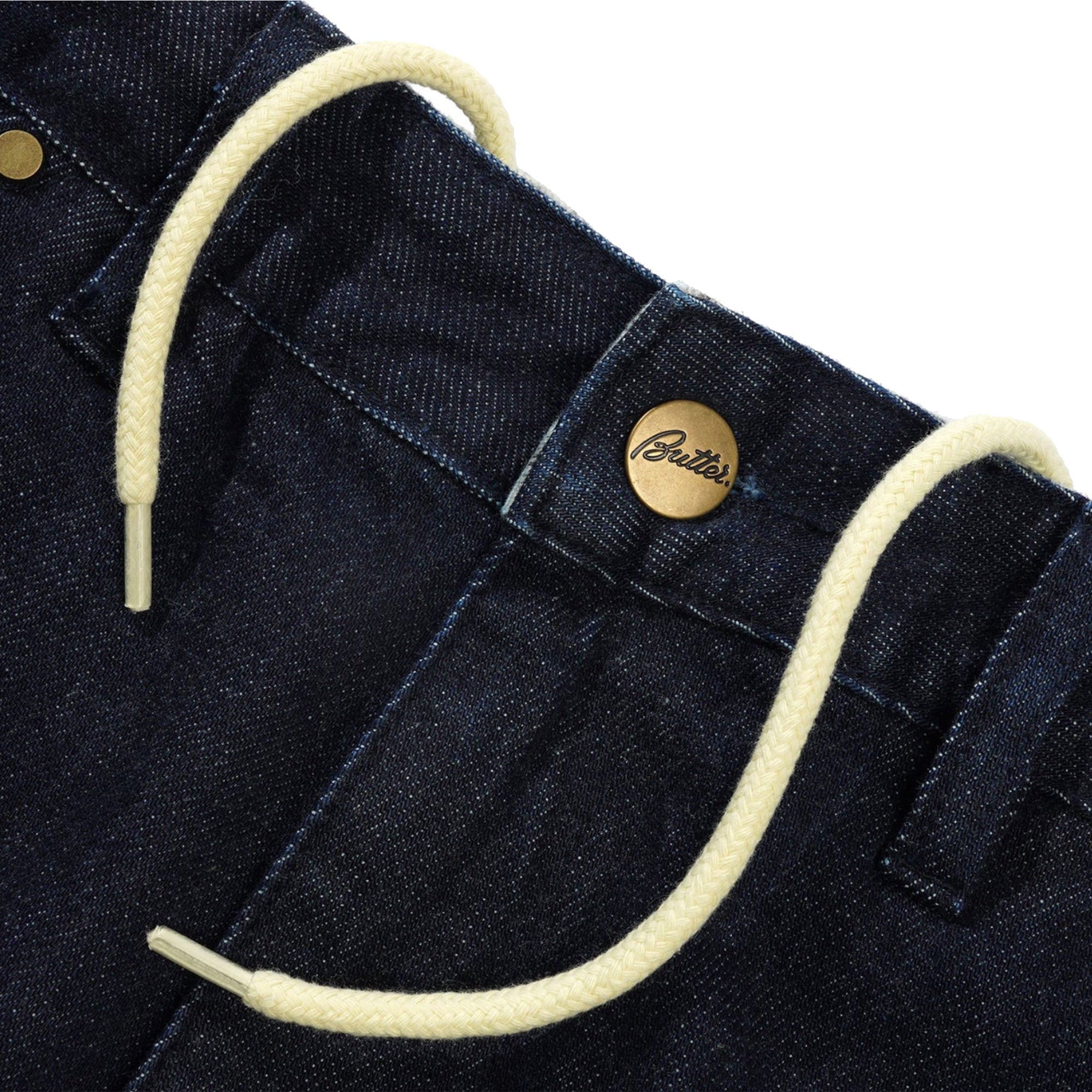 Butter Goods Trim Denim Jeans Rinsed Indigo