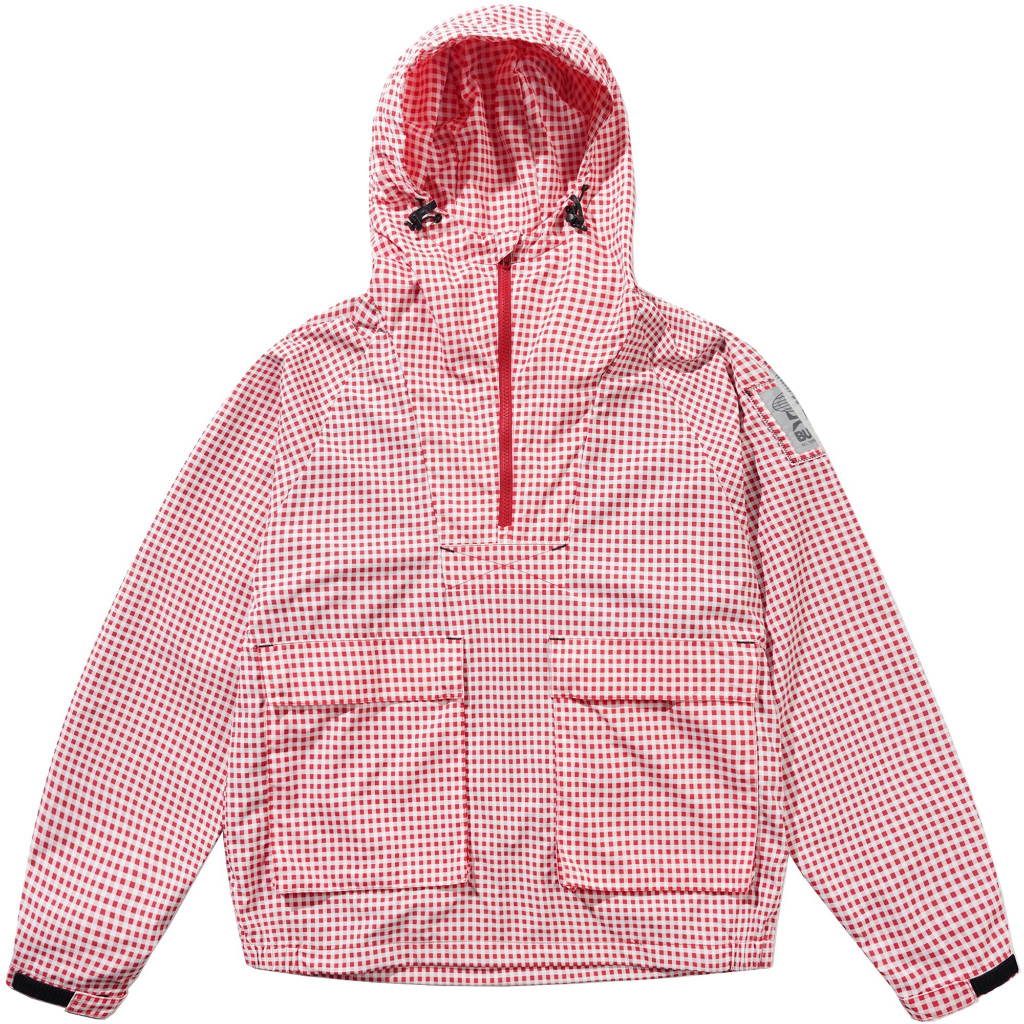 Butter Goods Terrain Anorak Red Gingham