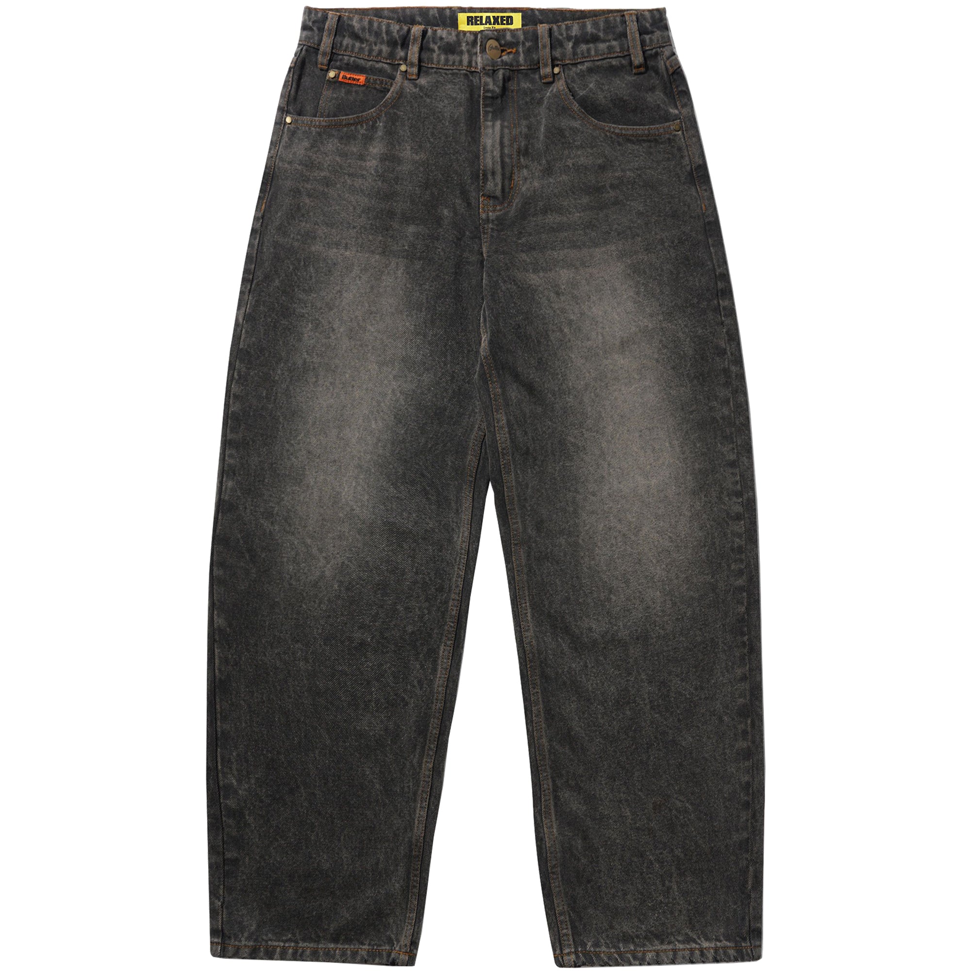 Butter Goods Relaxed Denim Jeans Faded Charcoal