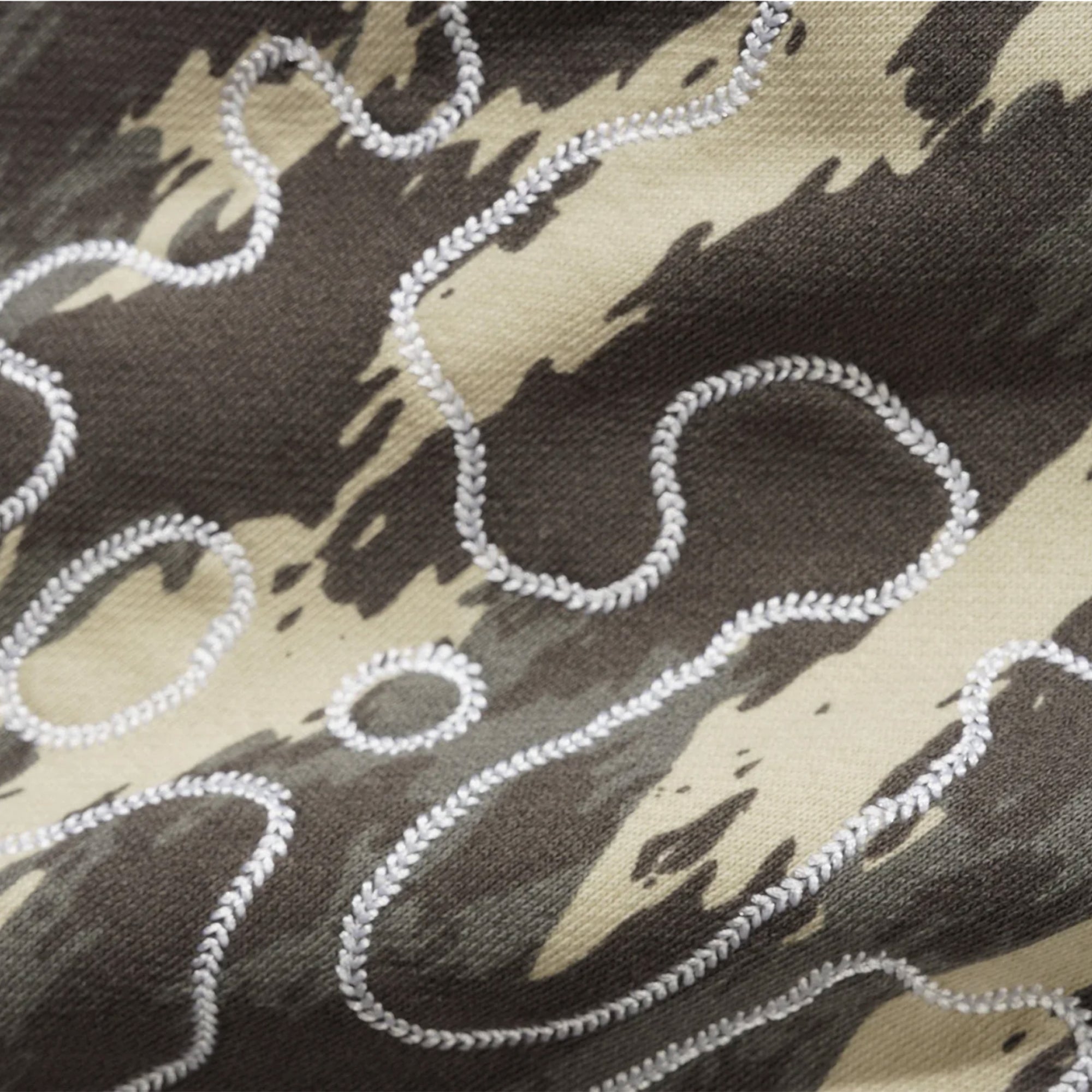 Butter Goods Blotch Fleece Pants Washed Camo