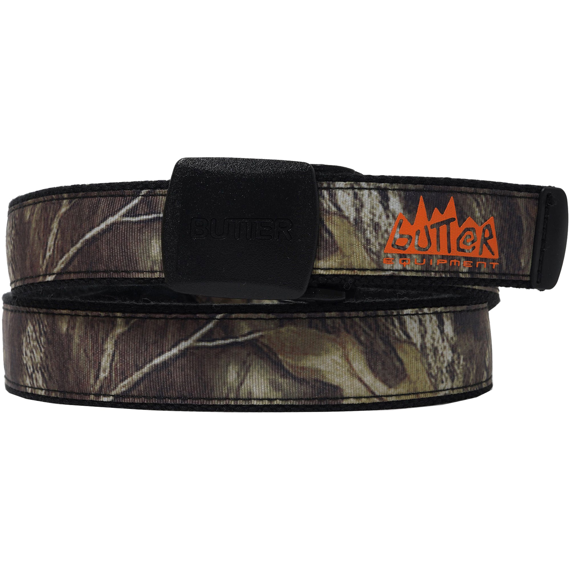 Butter Goods Equipment Woven Belt Forest Camo