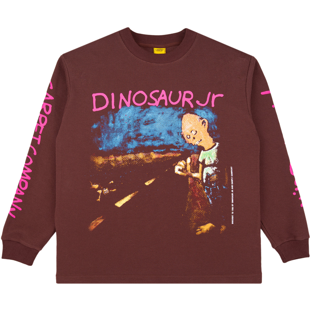 Carpet Company x Dinosaur Jr. Where You Been Longsleeve Brown