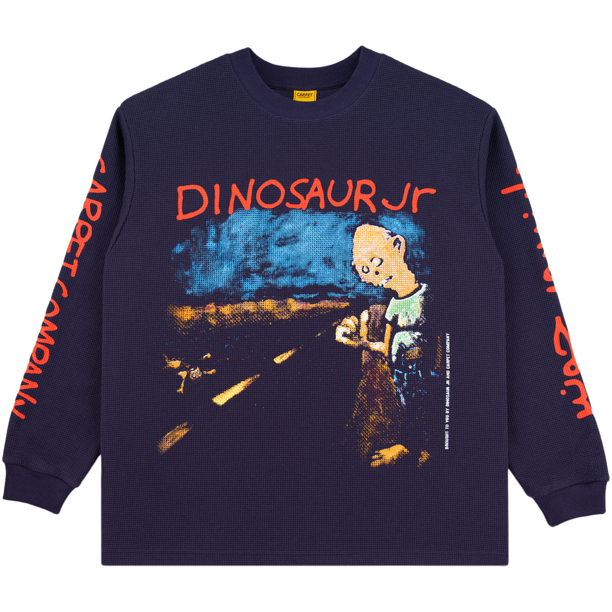 Carpet Company x Dinosaur Jr. Where You Been Longsleeve Navy Blue