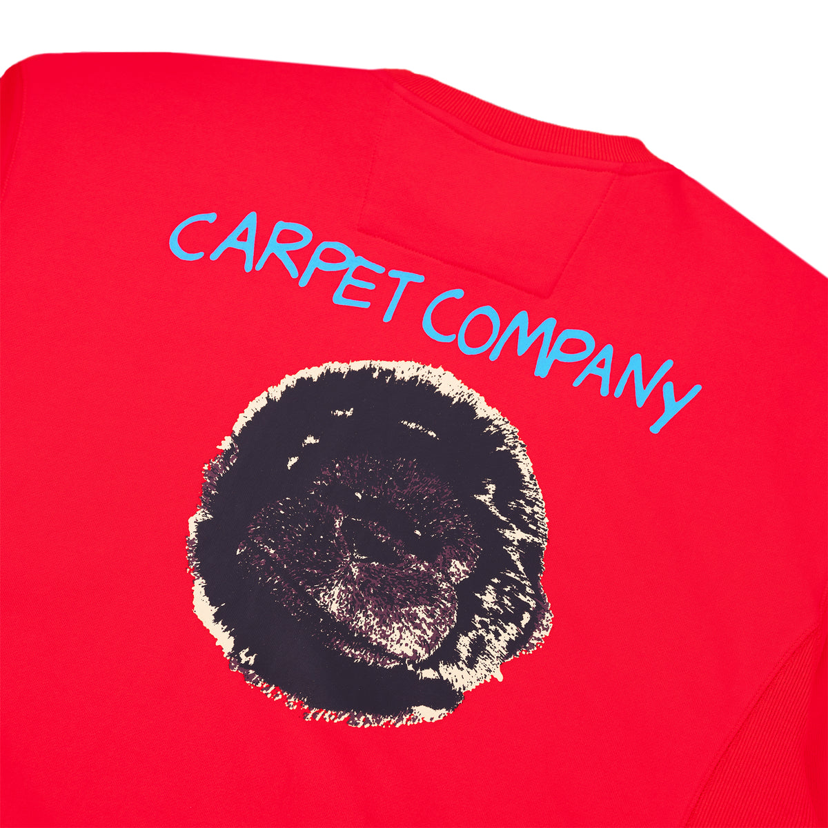 Carpet Company x Dinosaur Jr. Cow Crewneck Red