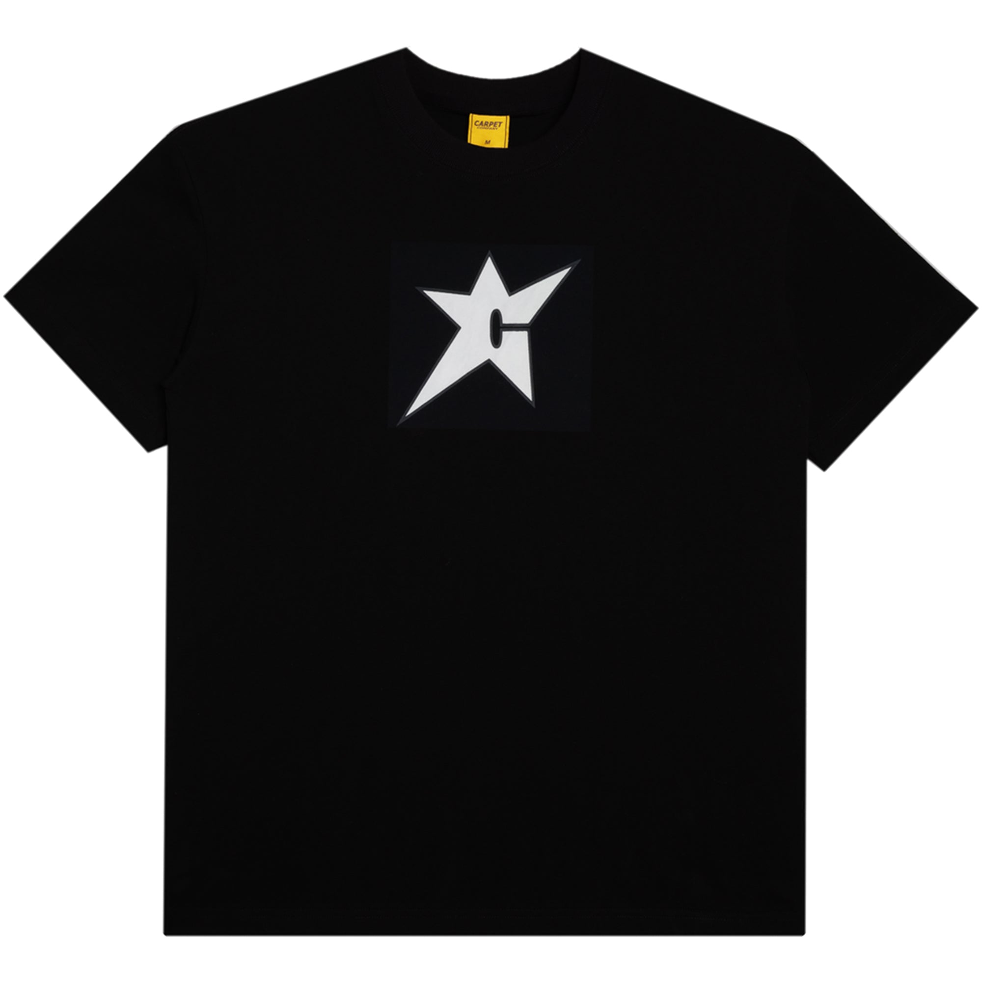 Carpet Company C-Star Glow In The Dark Tee Black