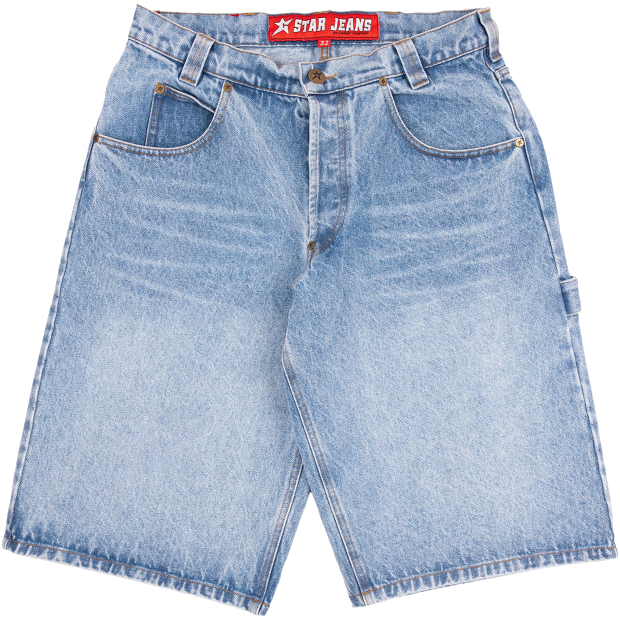 Carpet Company C-Star Washed Denim Shorts