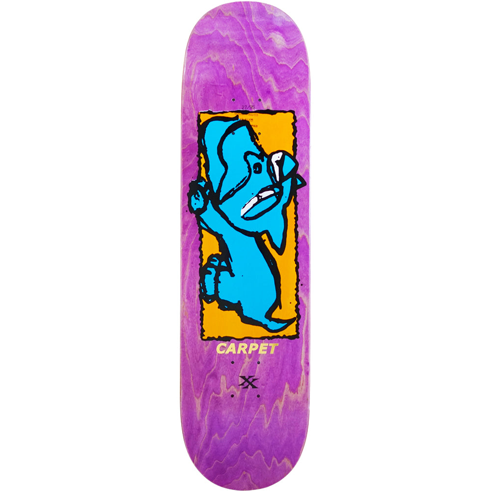 Carpet Company Dumb Dog Skateboard Deck 8.38"