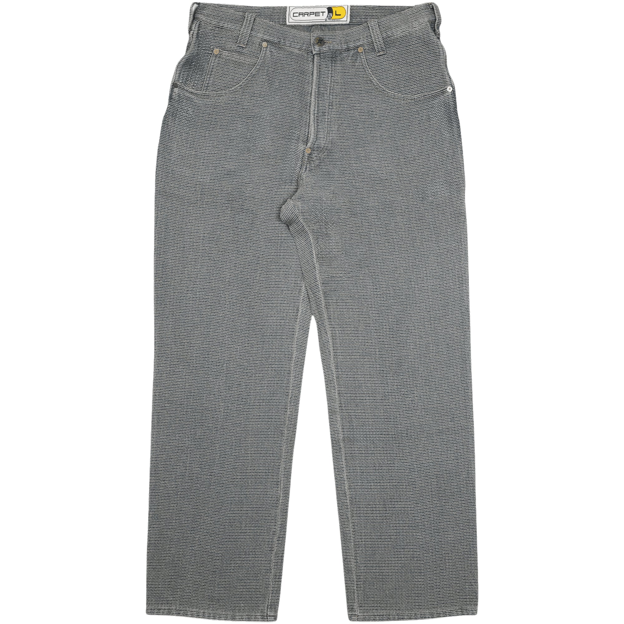 Carpet Company Interlock Stitch Denim Jean Black