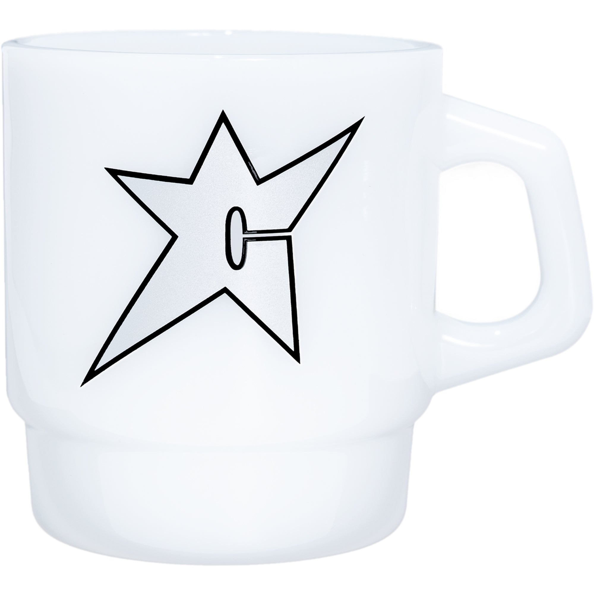 Carpet Company C-Star Milk Glass Mug
