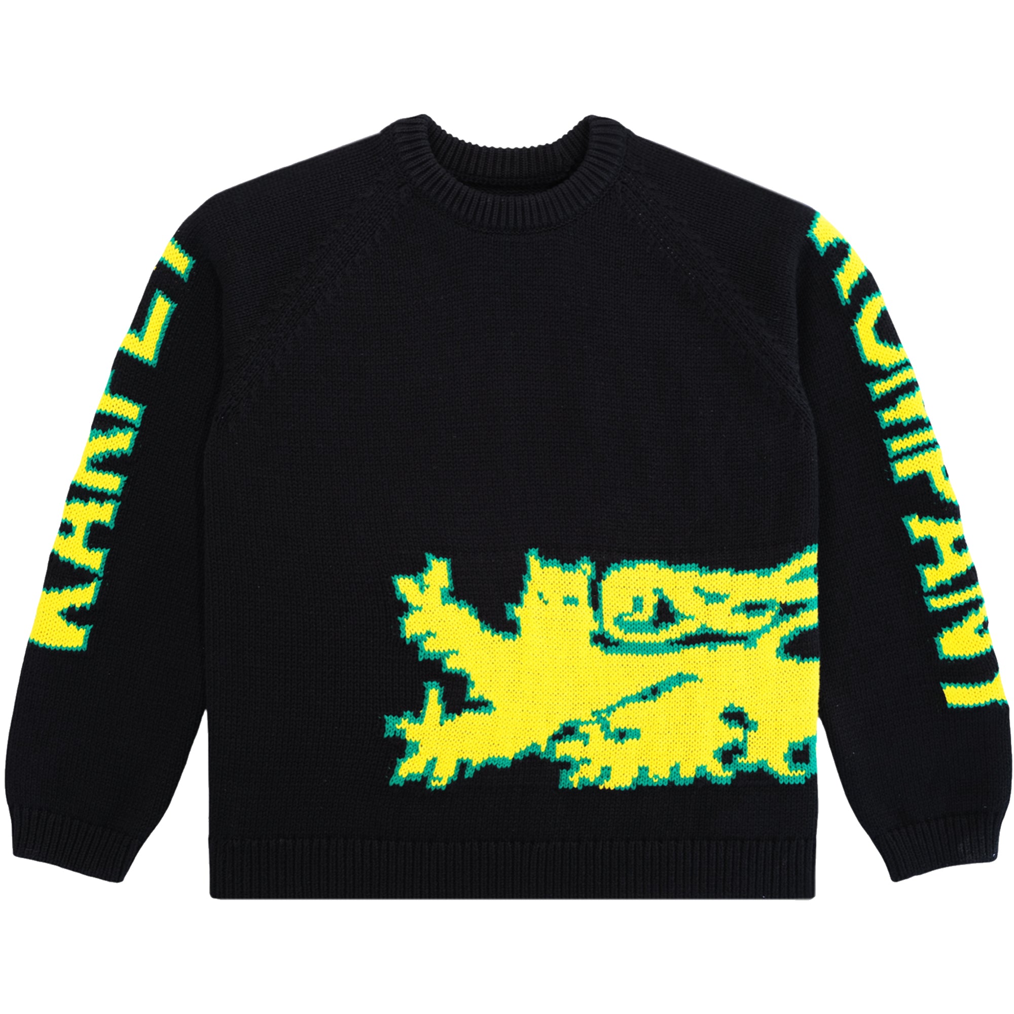 Carpet Company Lion Woven Sweater Black