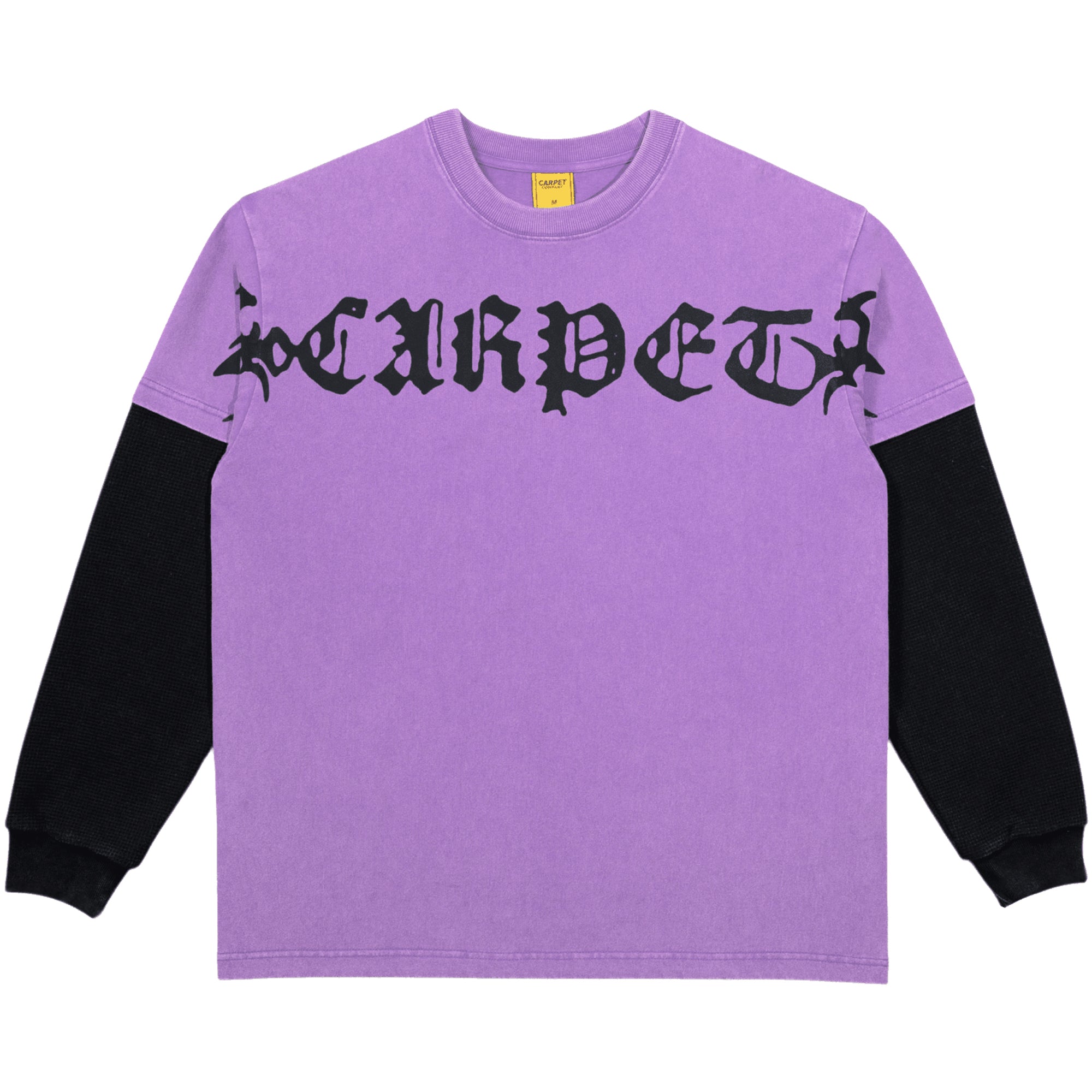 Carpet Company Trampstamp Longsleeve Tee Purple/Black