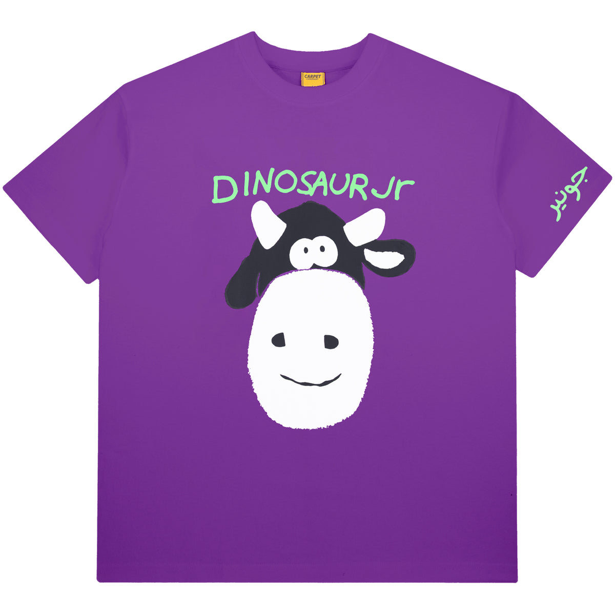 Carpet Company x Dinosaur Jr. Cow Tee Purple