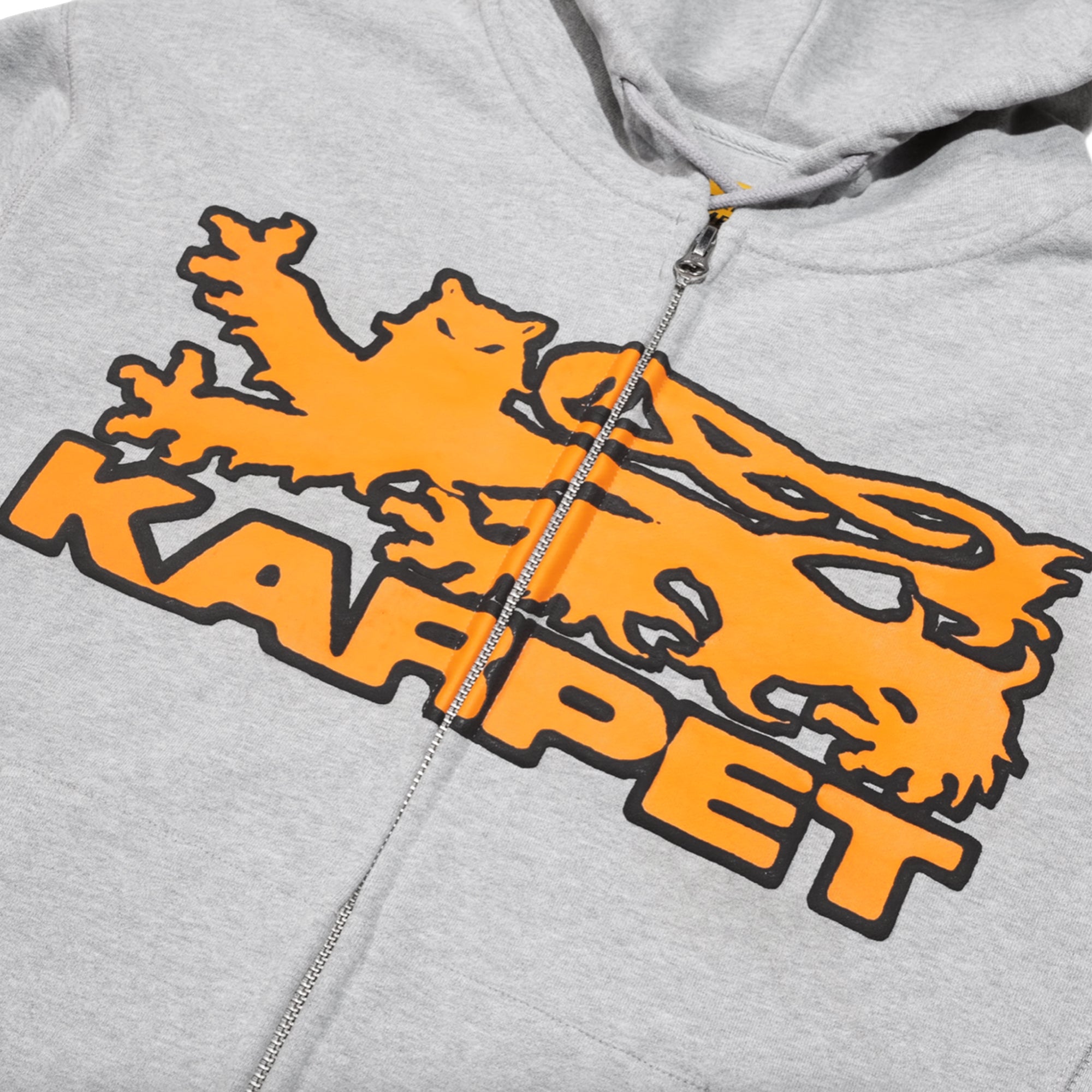 Carpet Company Lion Zip Hoodie Grey