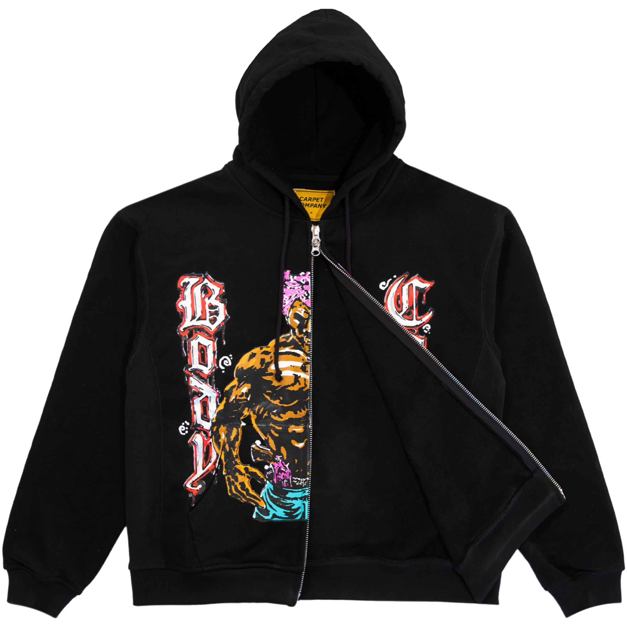 Carpet Company Body Count Zip Hoodie Black