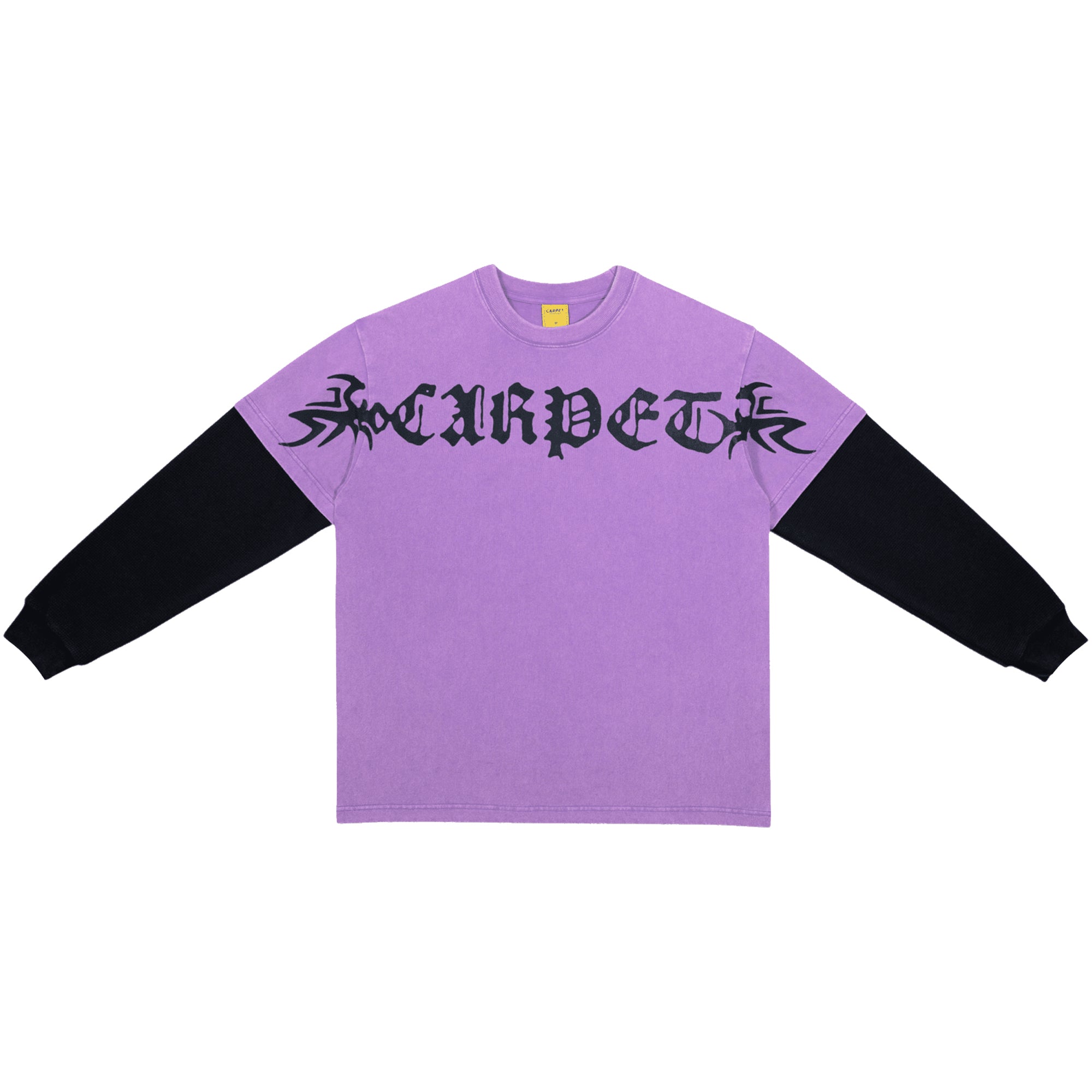 Carpet Company Trampstamp Longsleeve Tee Purple/Black