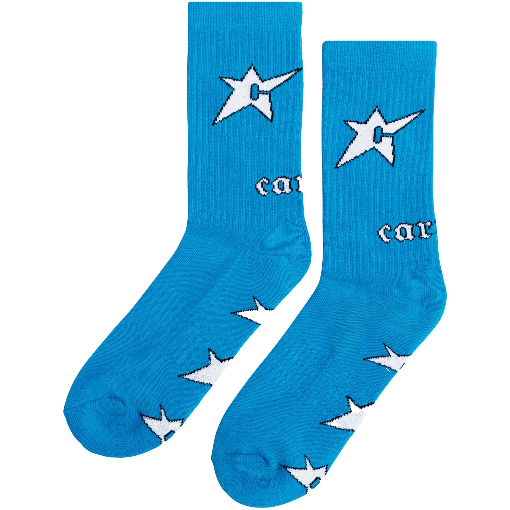 Carpet Company C-Star Socks Blue/Silver