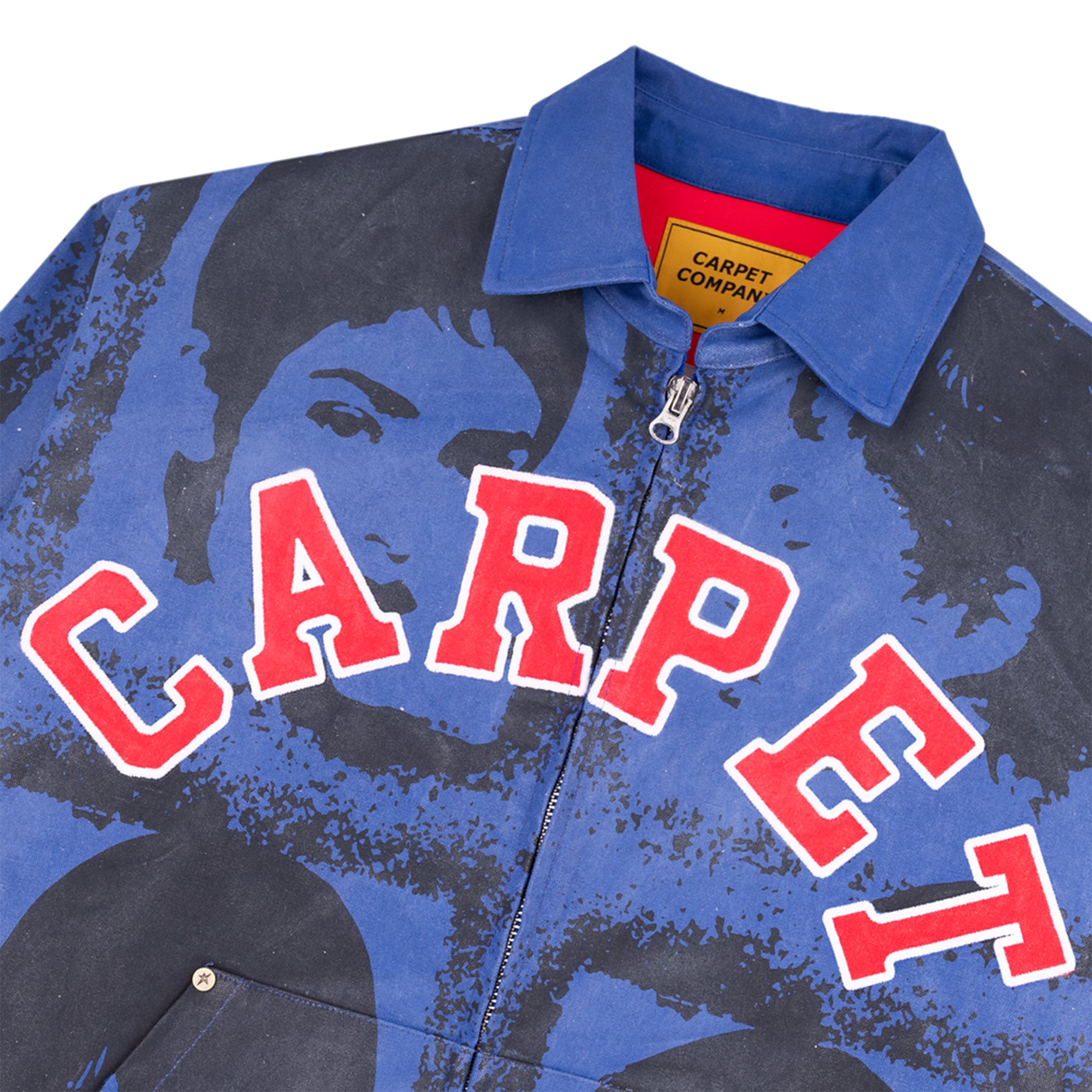 Carpet Company i-Ladies Waxed Work Jacket Blue
