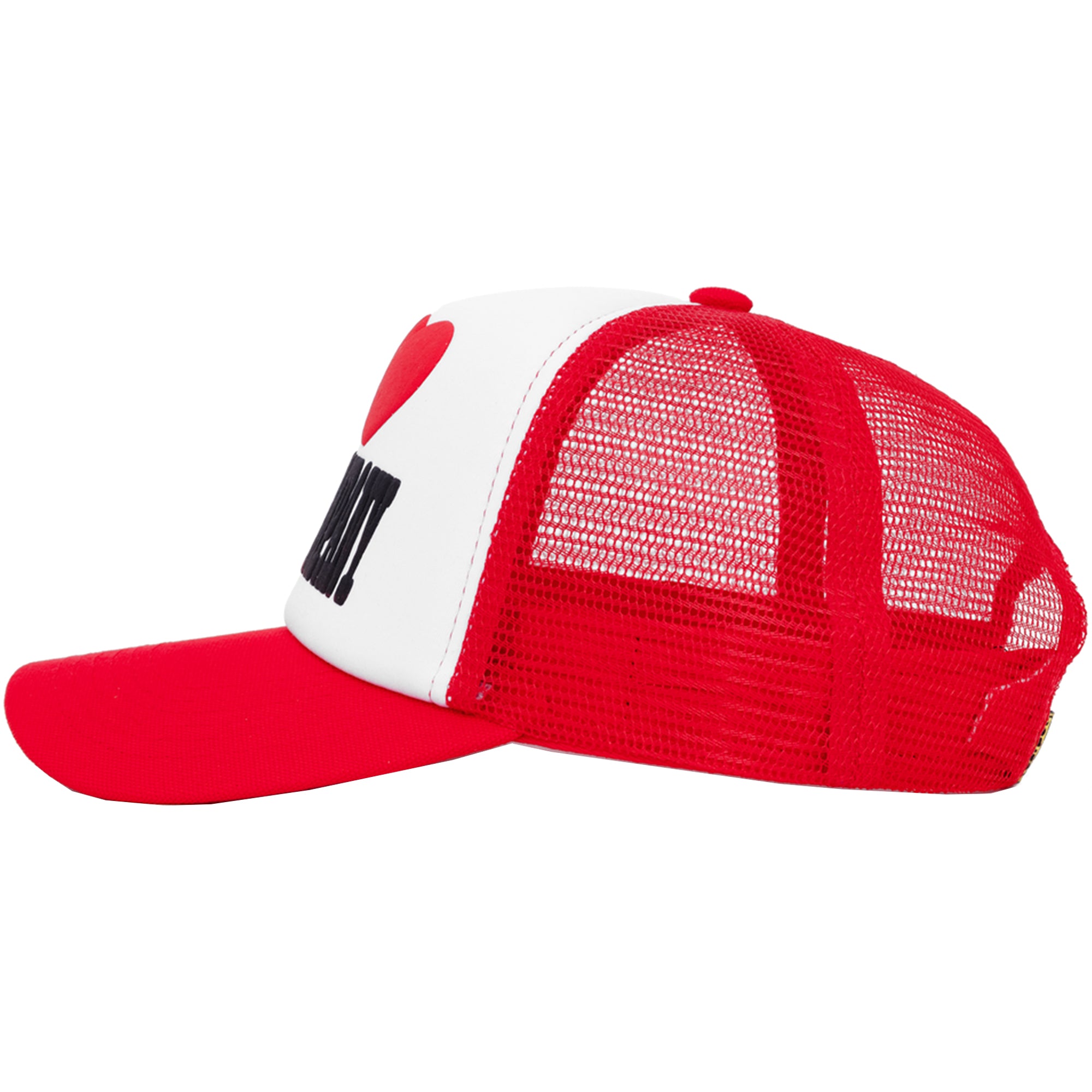 Carpet Company Heart Trucker Cap Red