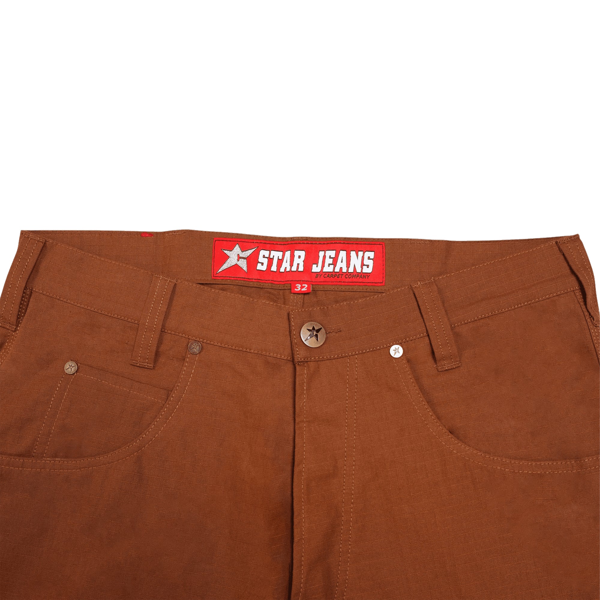 Carpet Company C-Star Ripstop Cargo Pants Chocolate